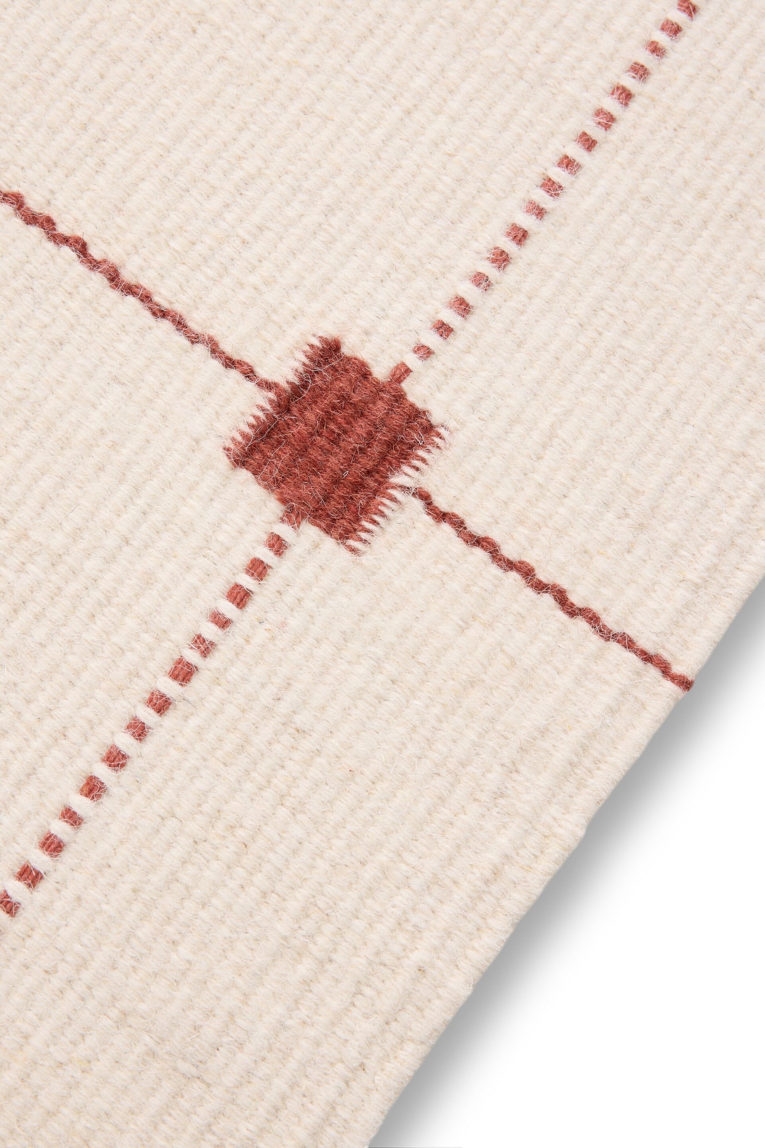 Corredor De Lana Grady - Crema/Beige - 3