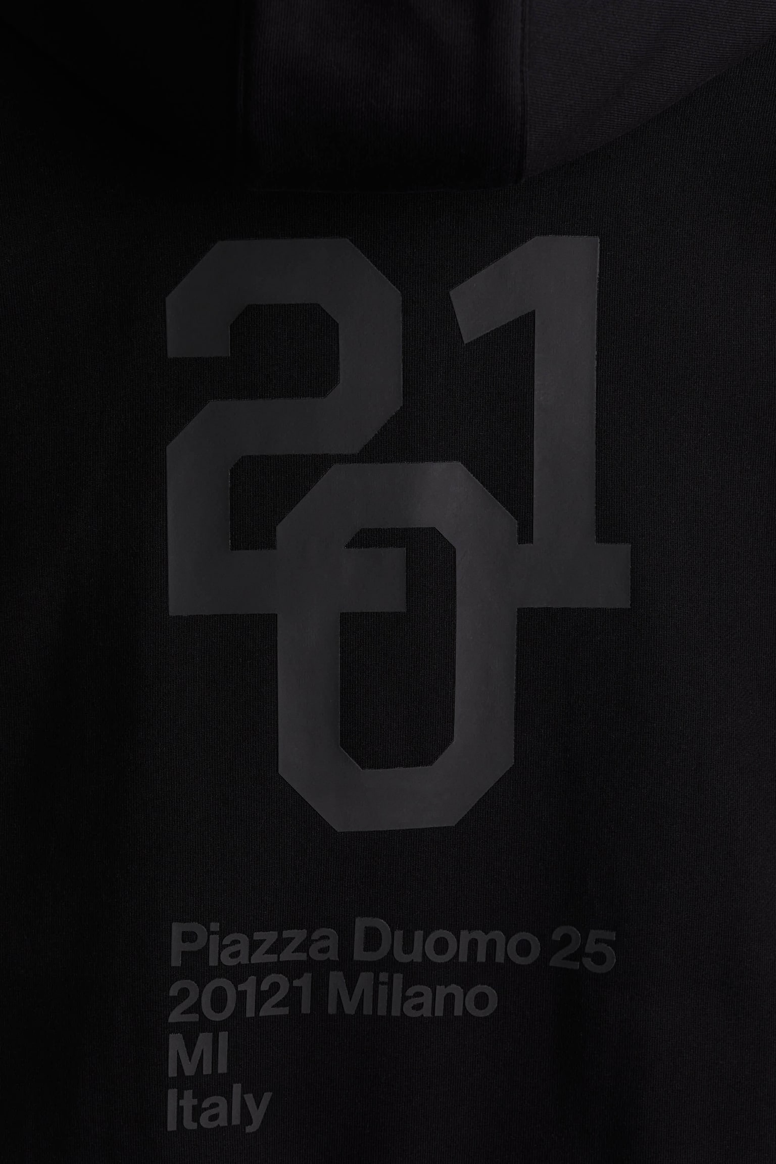 Kastiger Hoodie in Oversized Fit - Schwarz/Hellbeige/21/Hellgraumeliert - 7