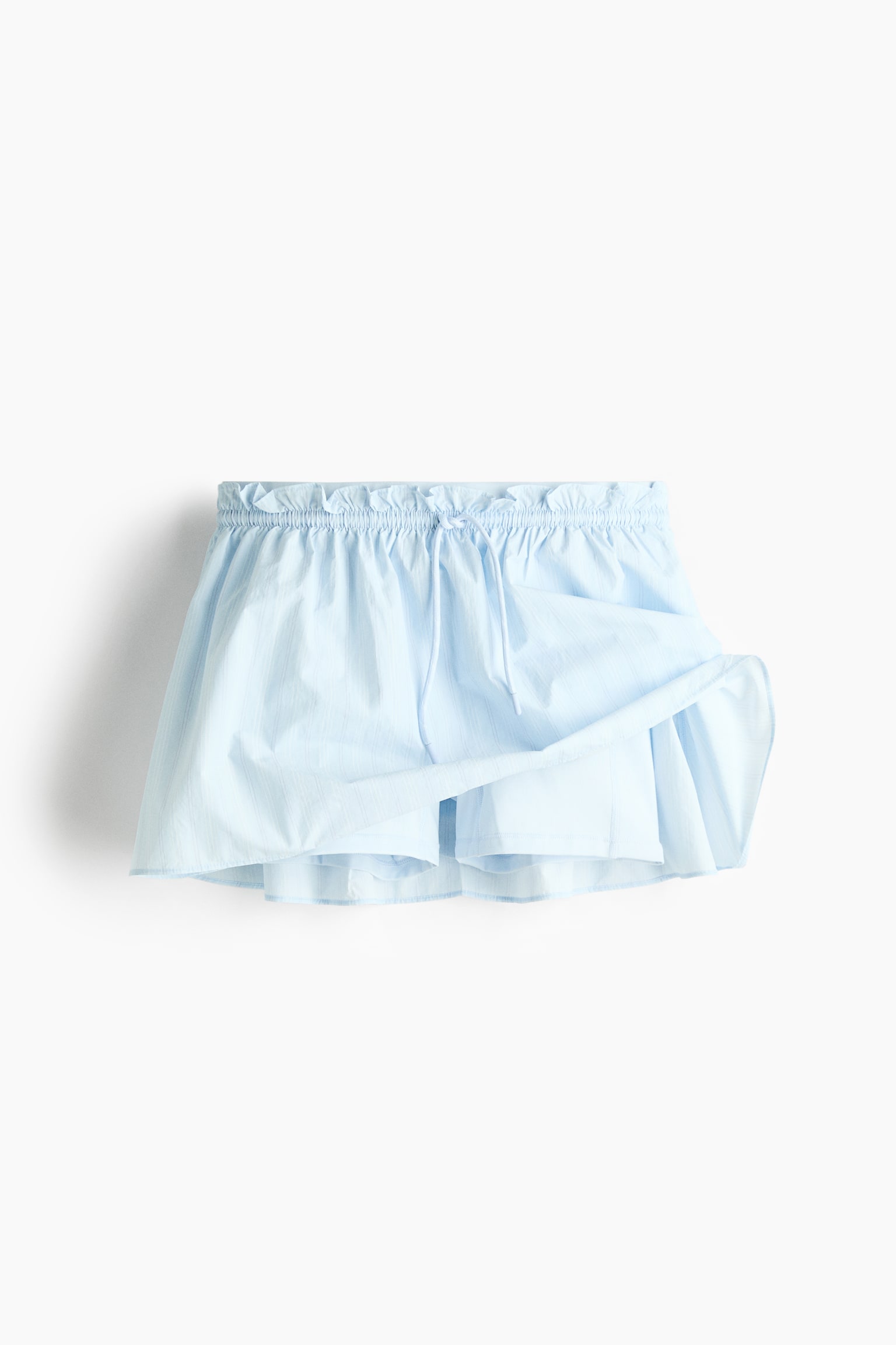 Тенісна спідниця - Light blue/Striped - 8