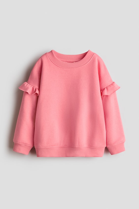 Детские худи H&M Ruffled Sweatshirt