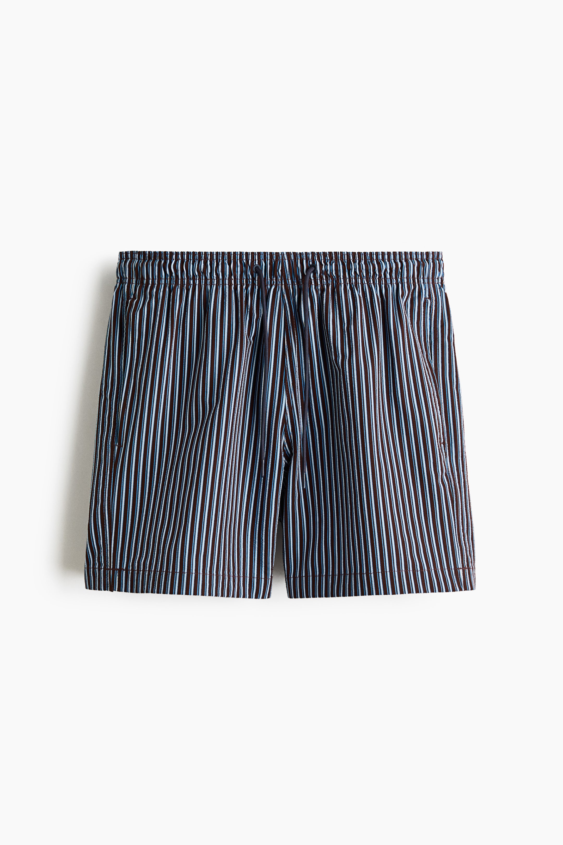 Short de bain en crépon coton