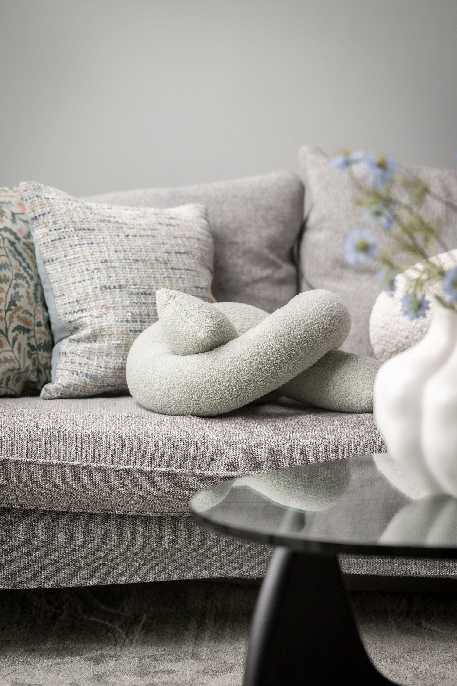 Coussin Knut - Turquoise Clair