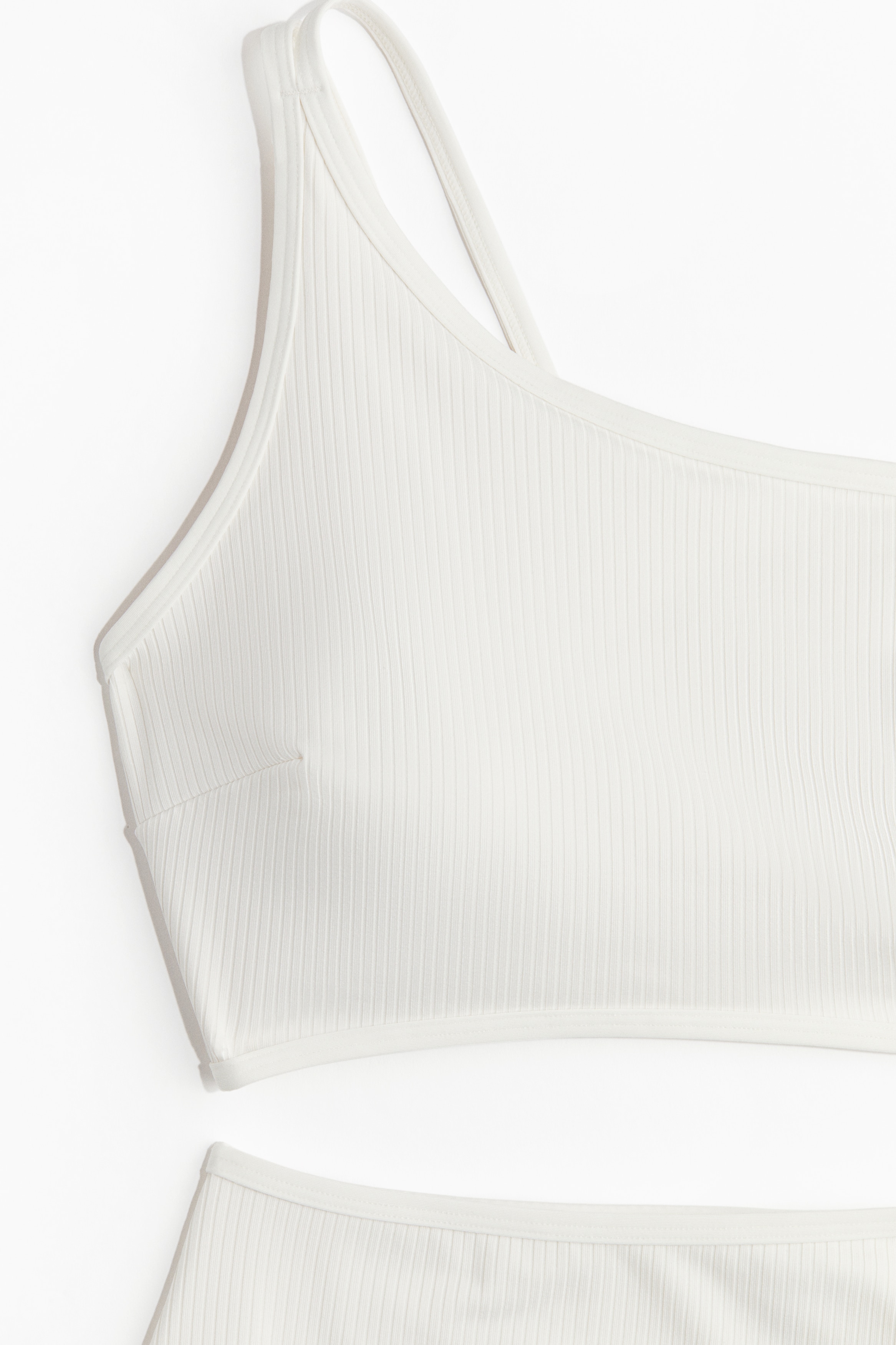 Padded-cup cut-out swimsuit