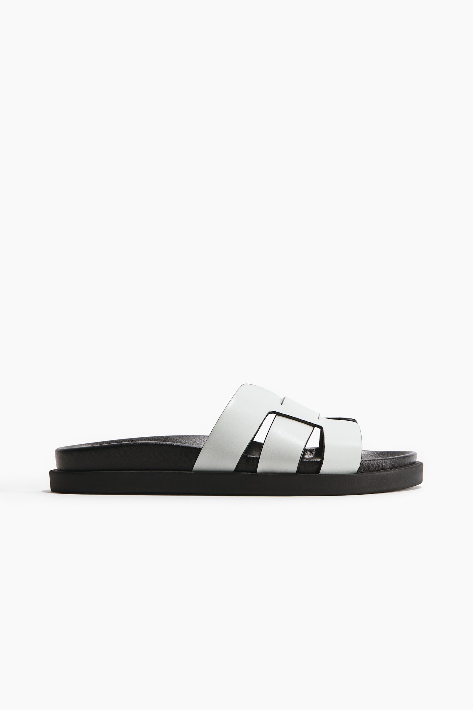 Sandals - White/Black/Black/Dark brown - 2