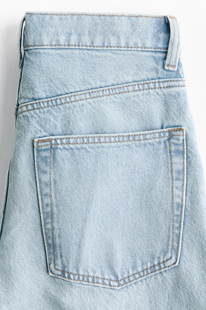 Barrel High Ankle Jeans-Pale denim blue - 7