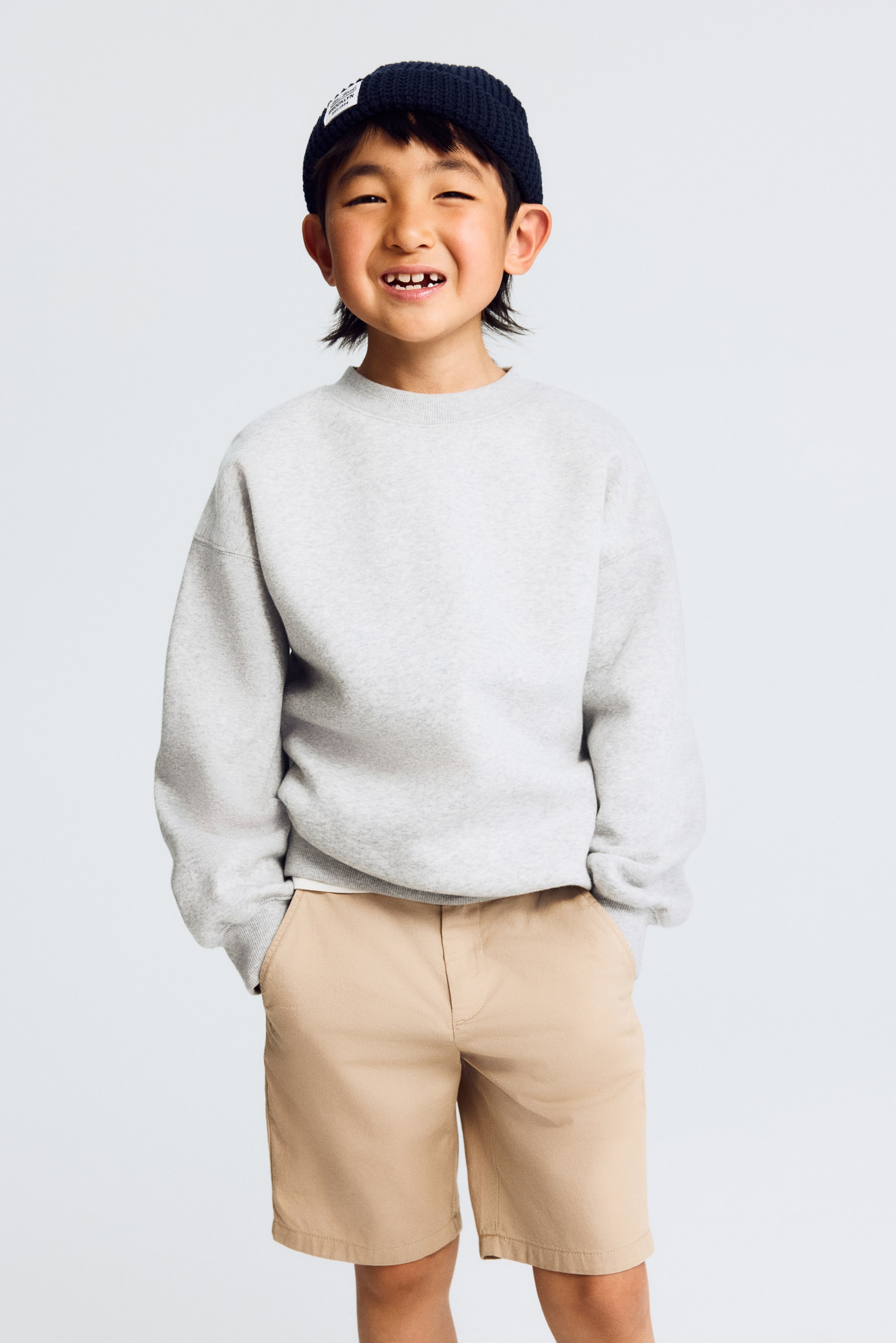 Short chino en coton