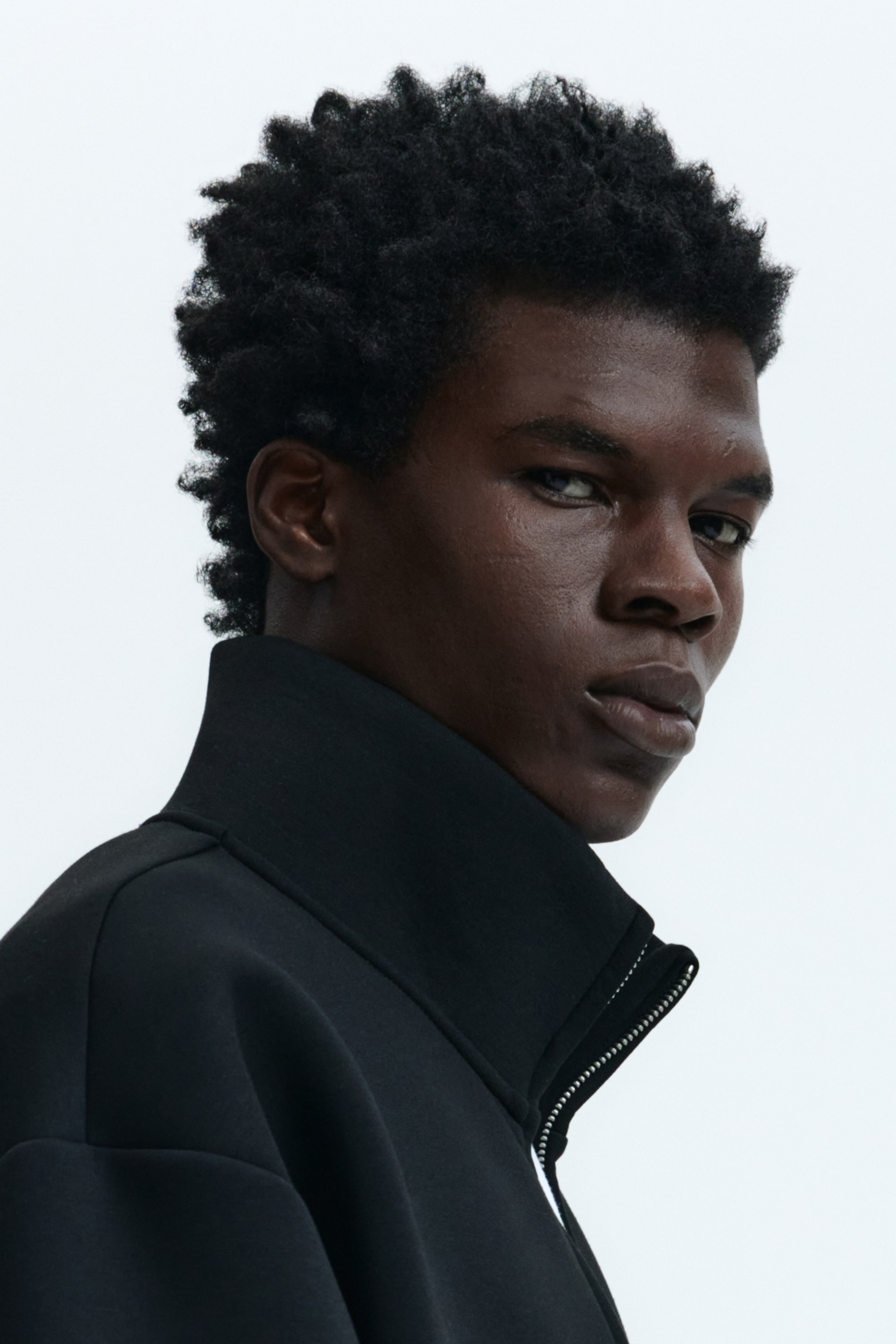 Преглед на по-голямо изображение: Спортно горнище Loose Fit - Черен - МЪЖЕ | H&M BG 4