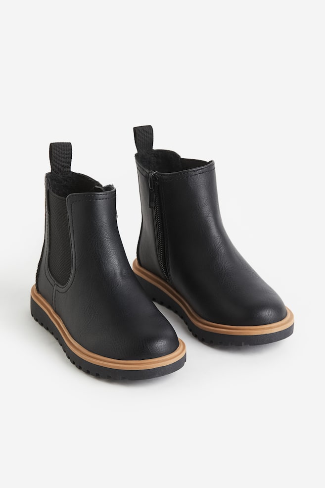 Chelsea boots - Black/Brown - 1