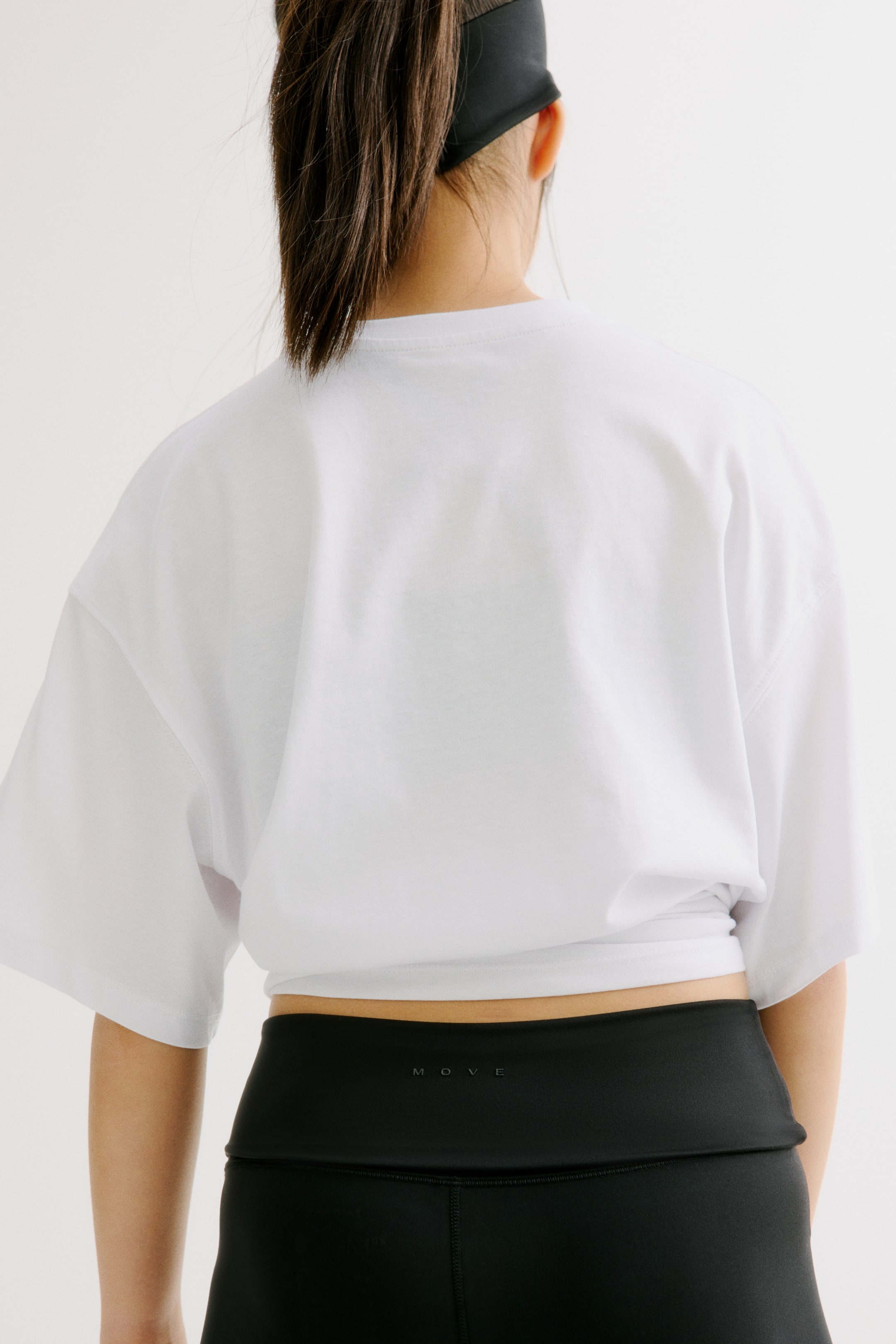 Foldover-Waist Yoga Leggings with SoftMove™