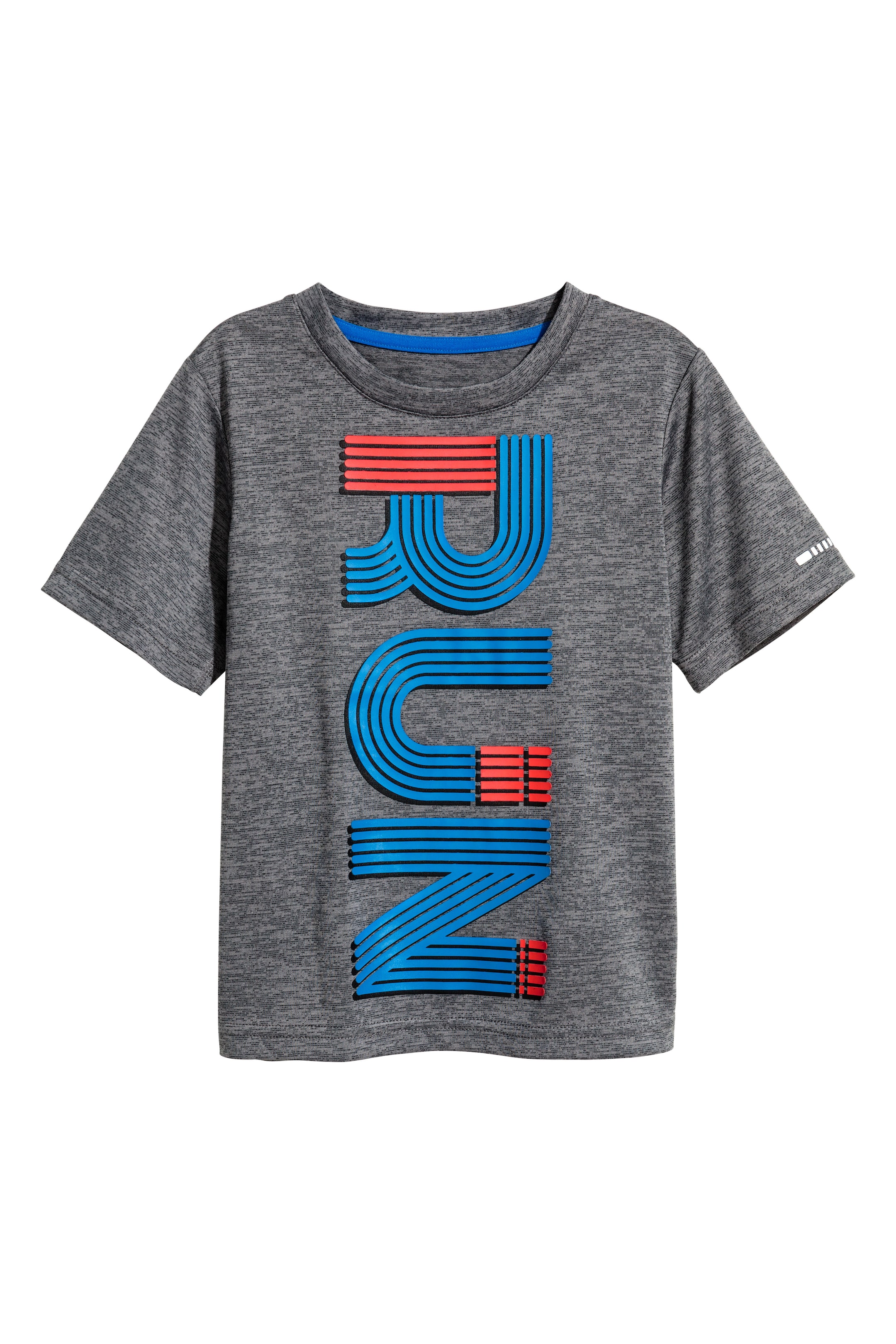 Büyük resmi görüntüle: Spor Üstü ve Şortu - Koyu gri/Mavi - ÇOCUK | H&M TR 1