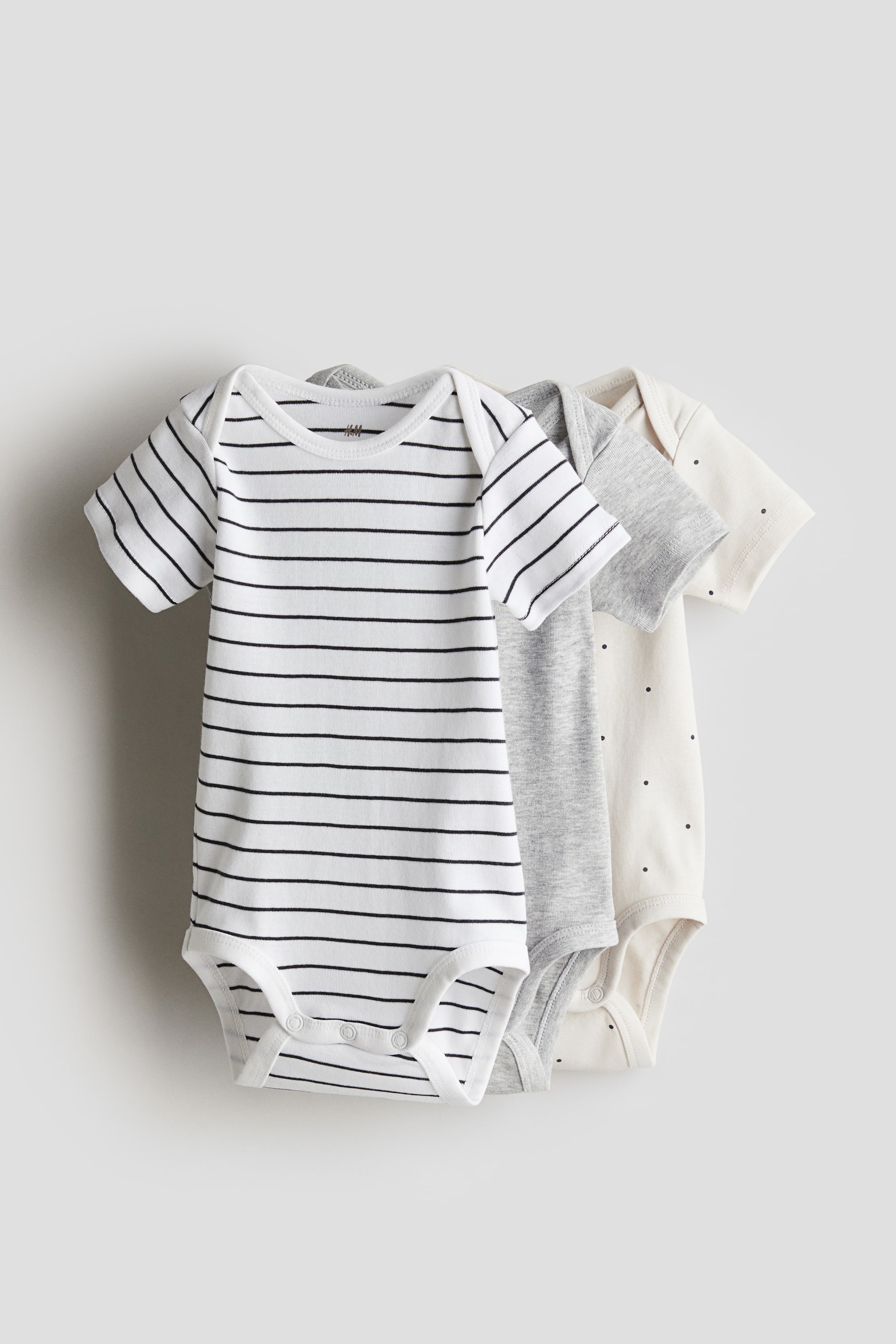 3-pack Cotton Bodysuits