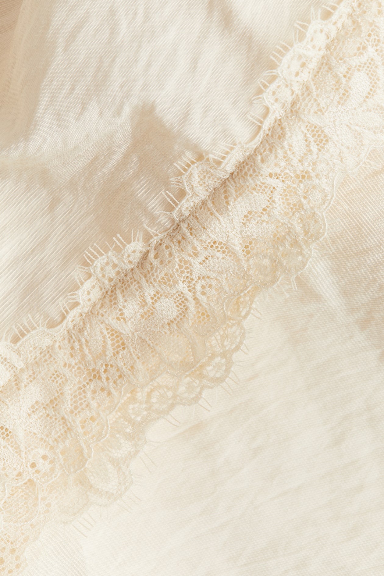 Lace-Trimmed Drawstring Pants - image 2