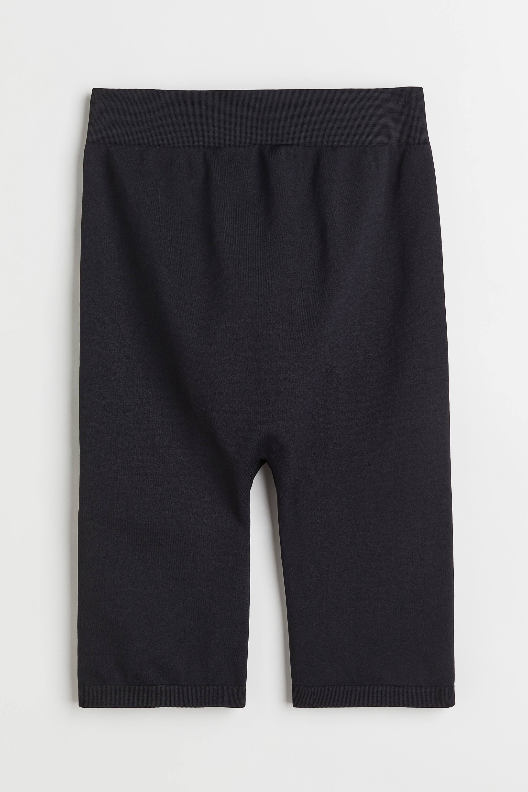 MAMA Seamless sports cycling shorts High waist Short Black