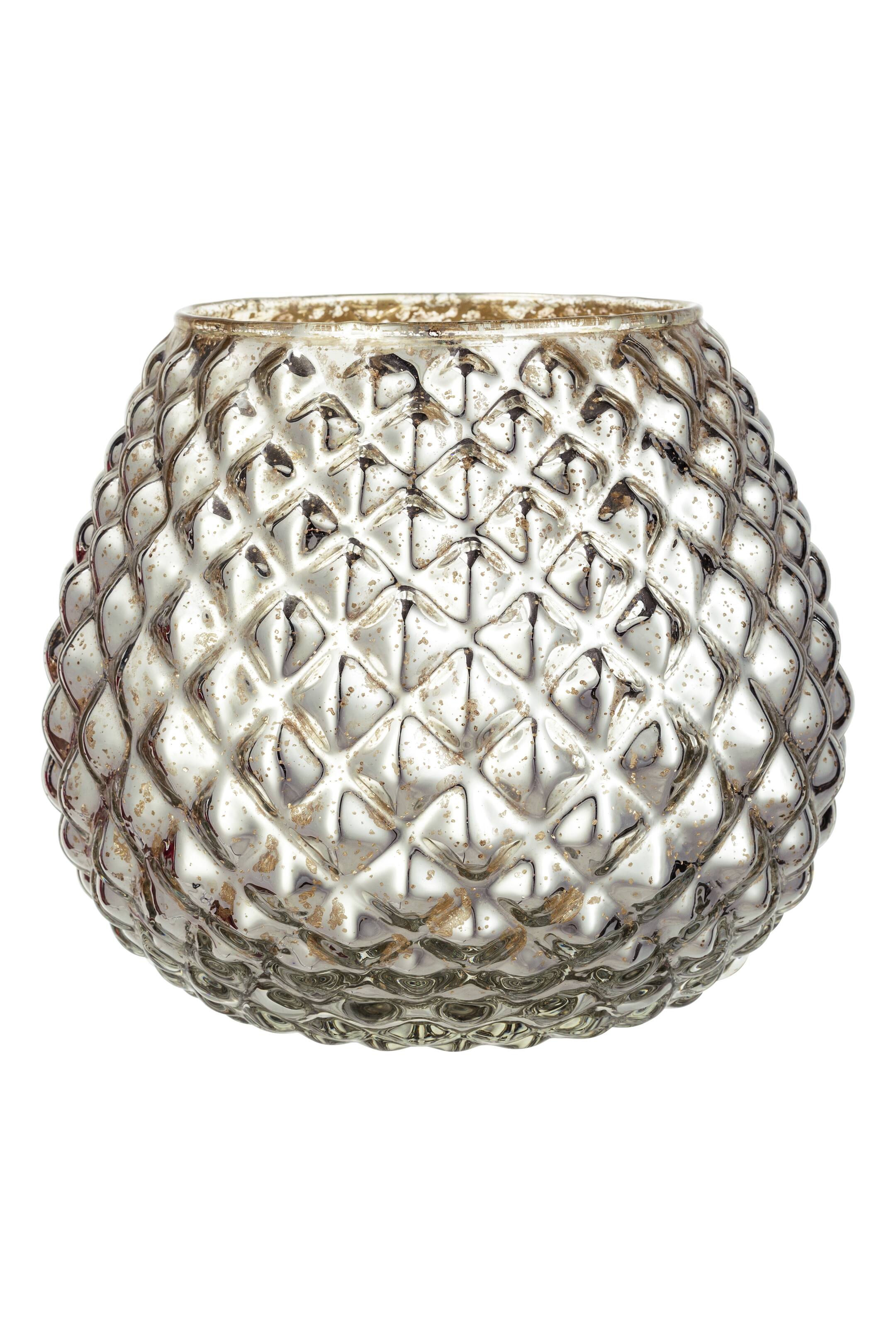 Agrandir l'image: Vase en verre - Argenté - Home All | H&M FR 1