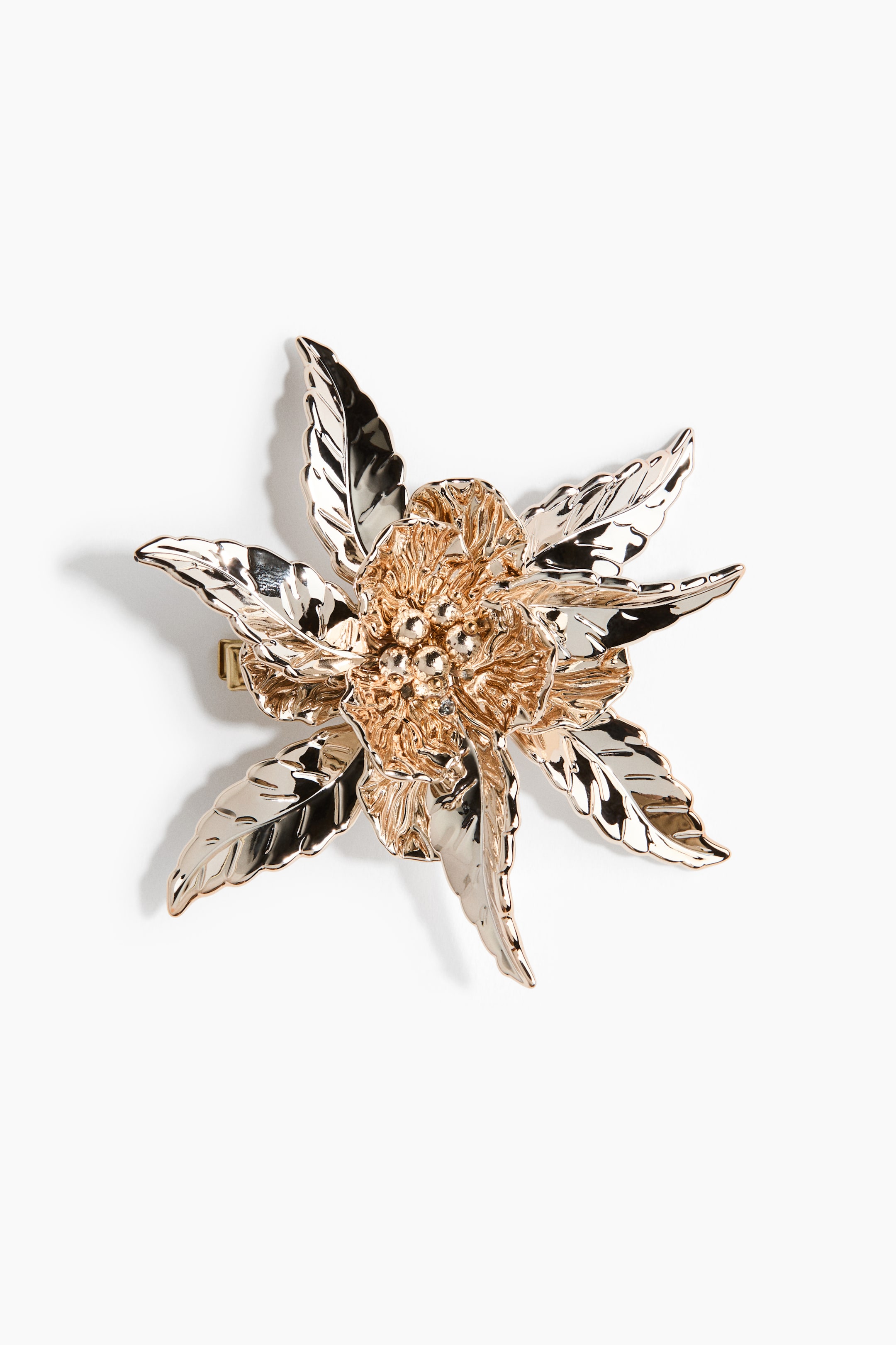 Grotere afbeelding bekijken: Haarspeld met bloem - Goudkleurig - DAMES | H&M BE 1