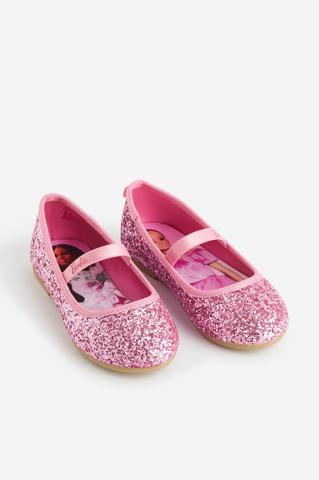 Glittery ballet pumps - Pink/Barbie - 1