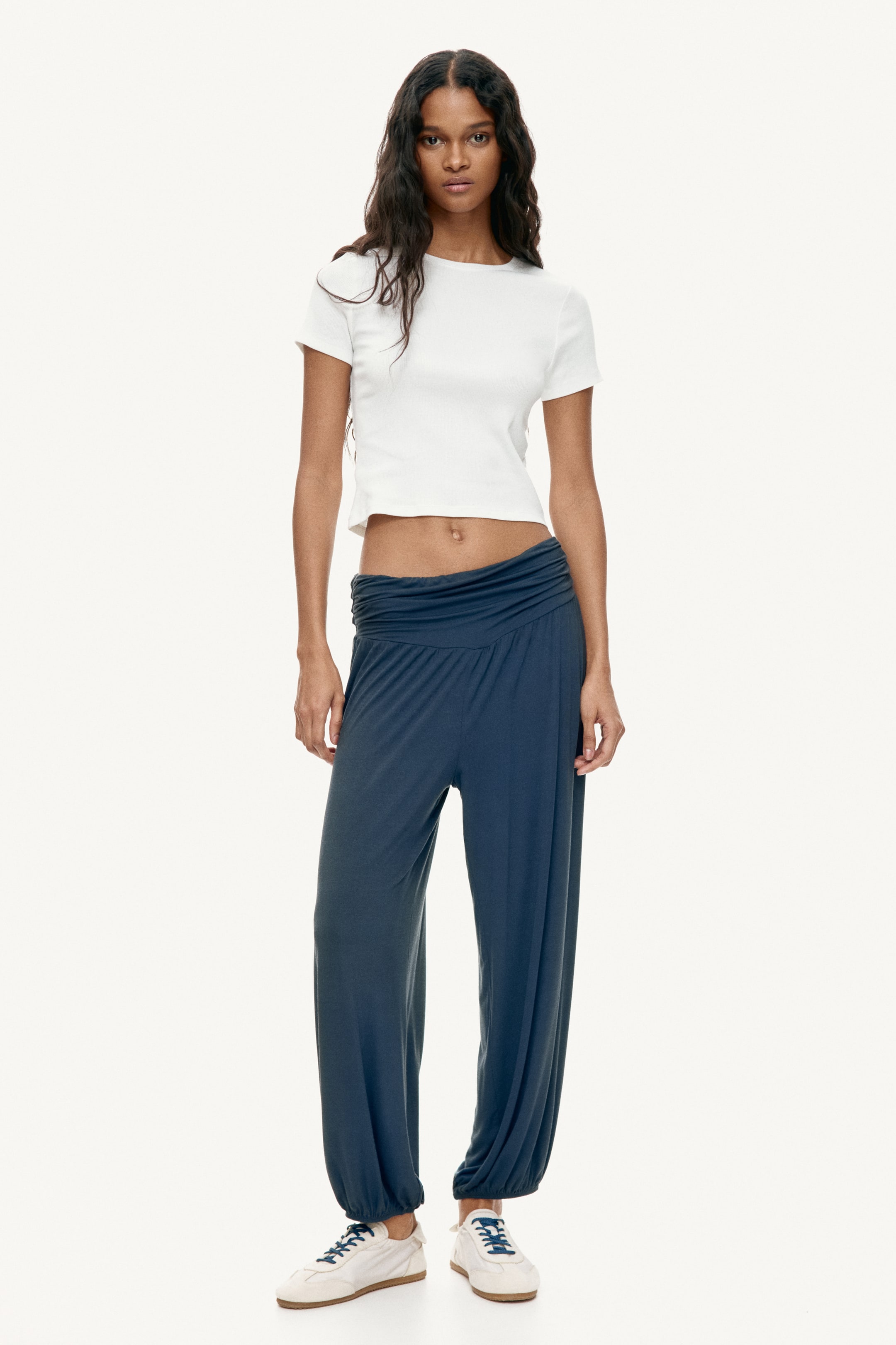 Viscose Balloon Pants