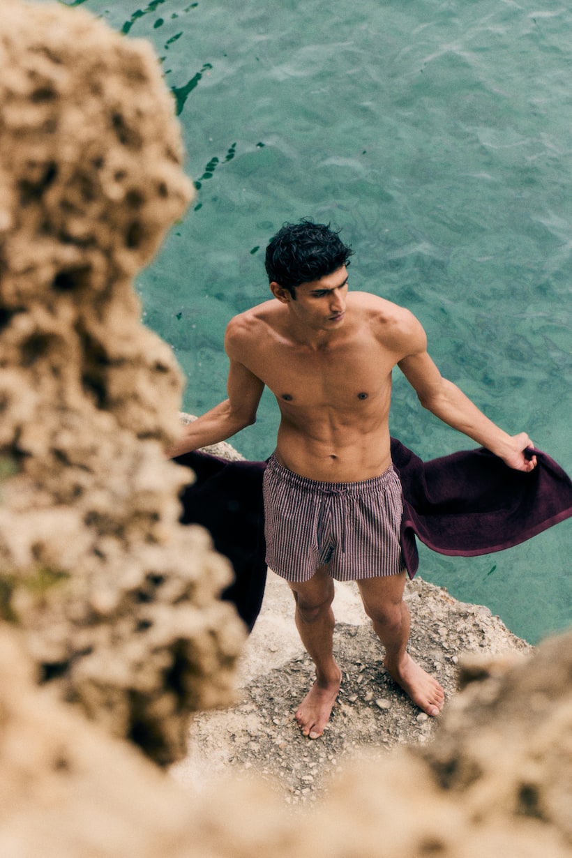 AOOEDM Happy 40th Birthday Maillot De Bain Pour Homme Séchage