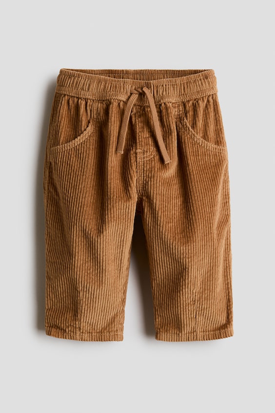 Детские джинсы H&M Cotton Corduroy Joggers