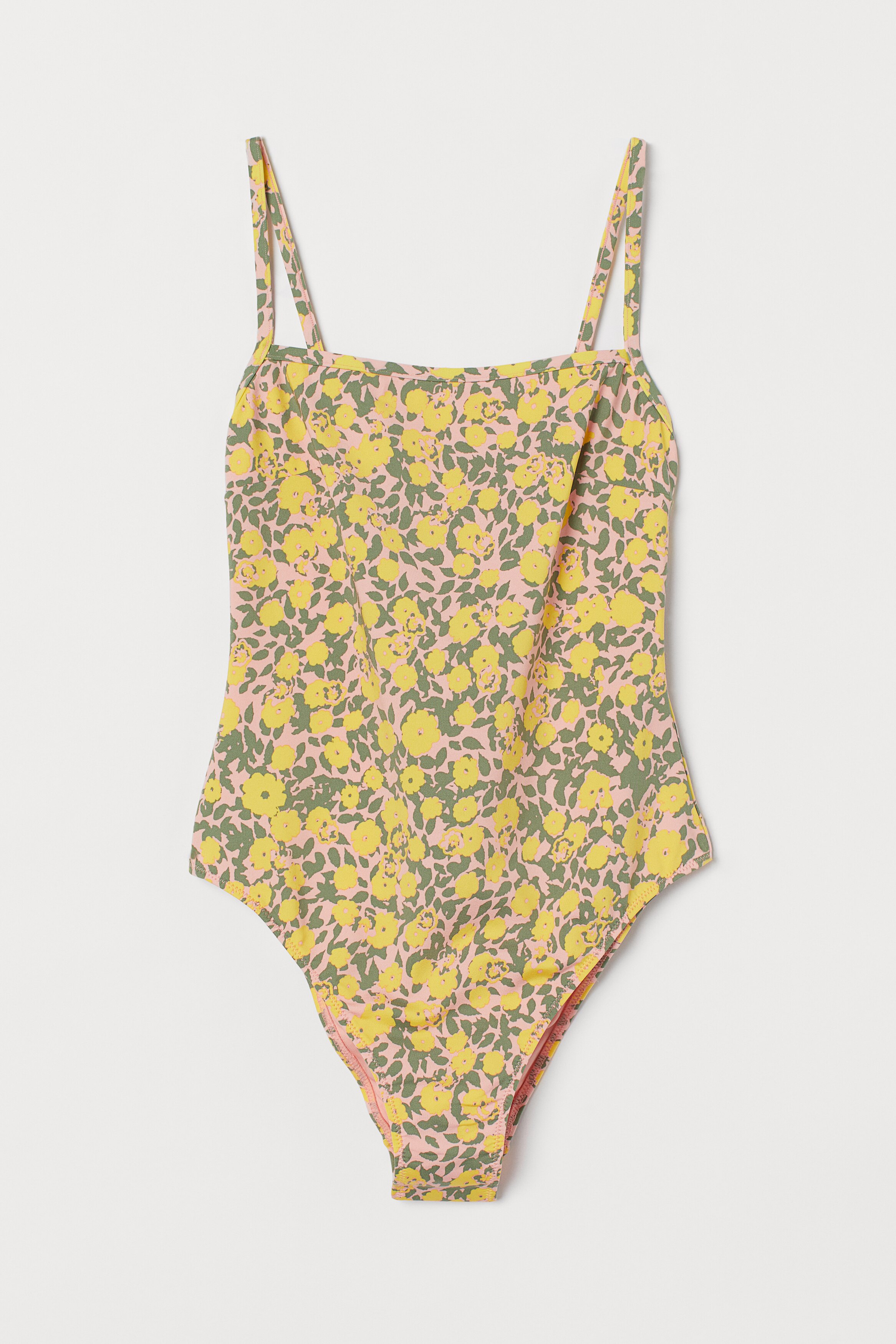 H&m yellow swimsuit hotsell