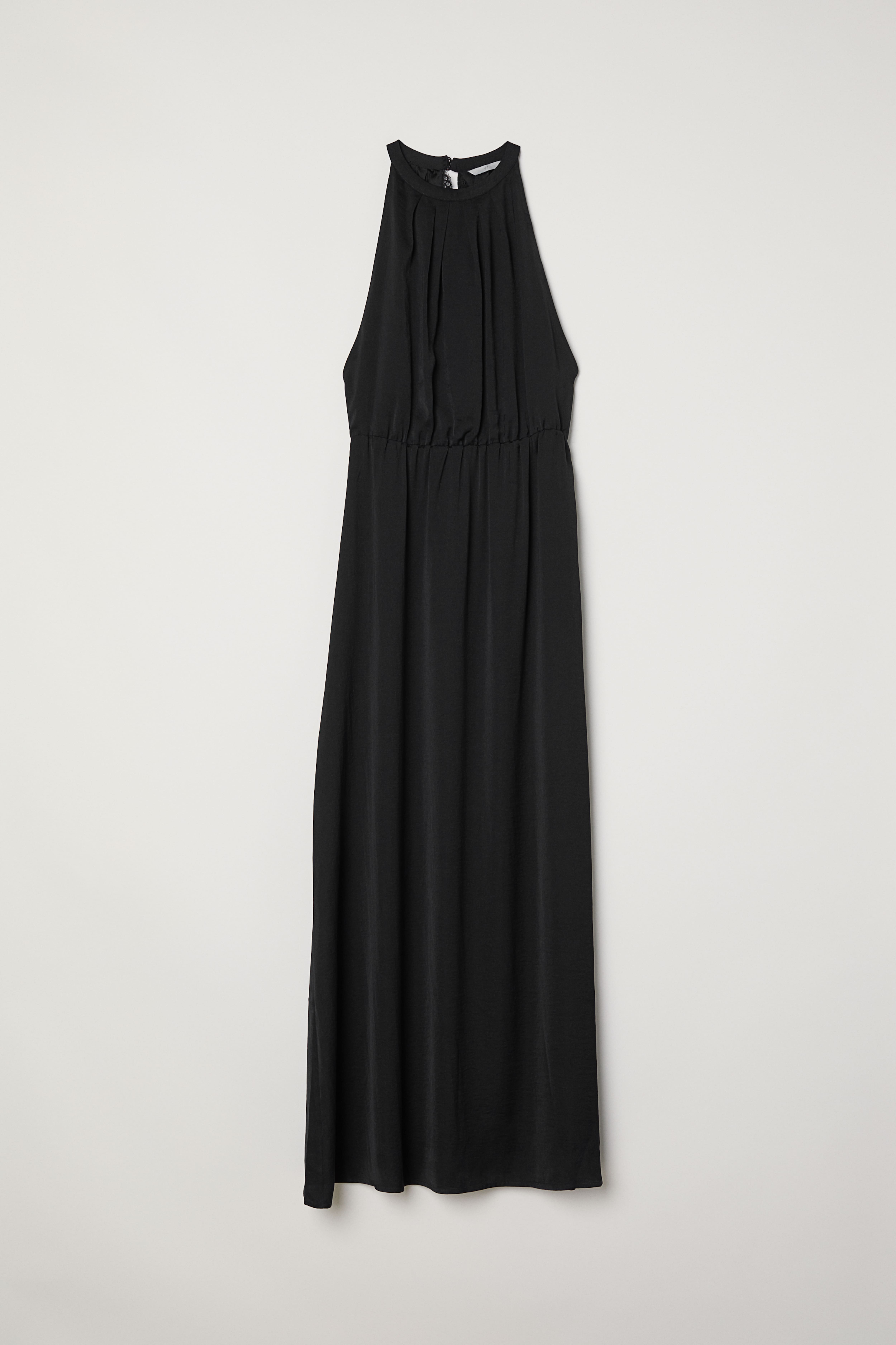 H&m robe longue noire best sale