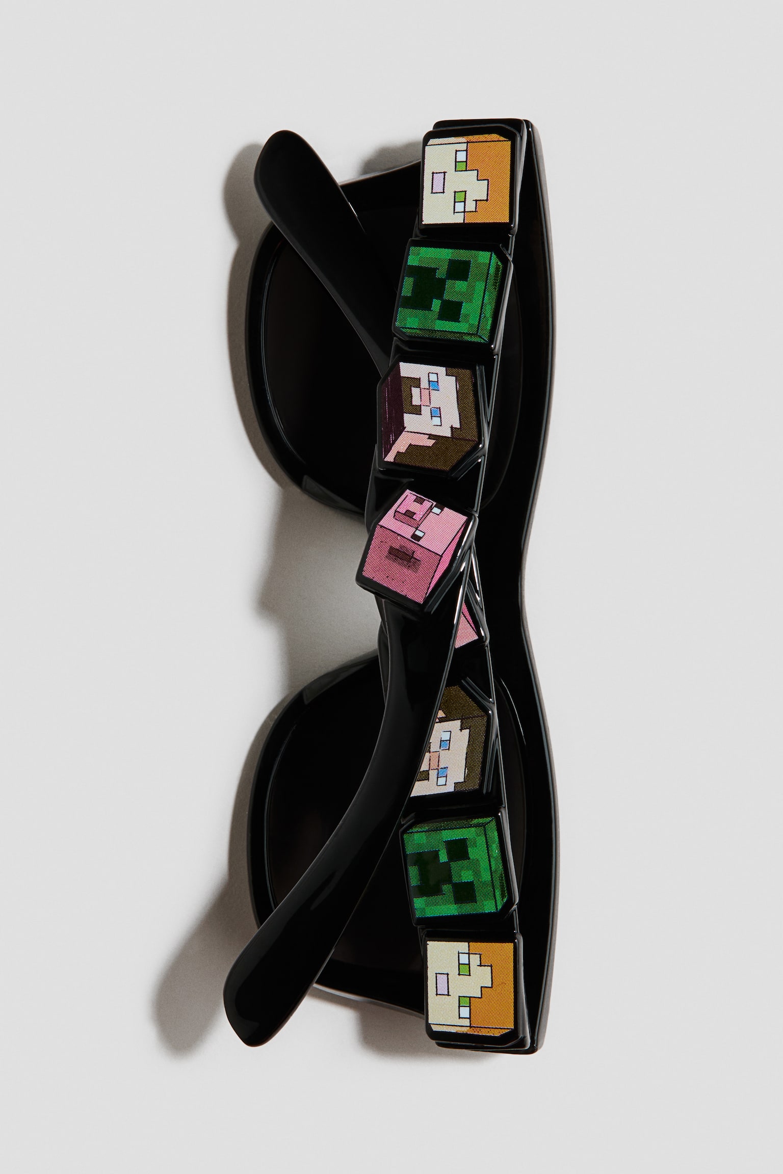 Printed sunglasses - Black/Minecraft/Red/Spidey - 2