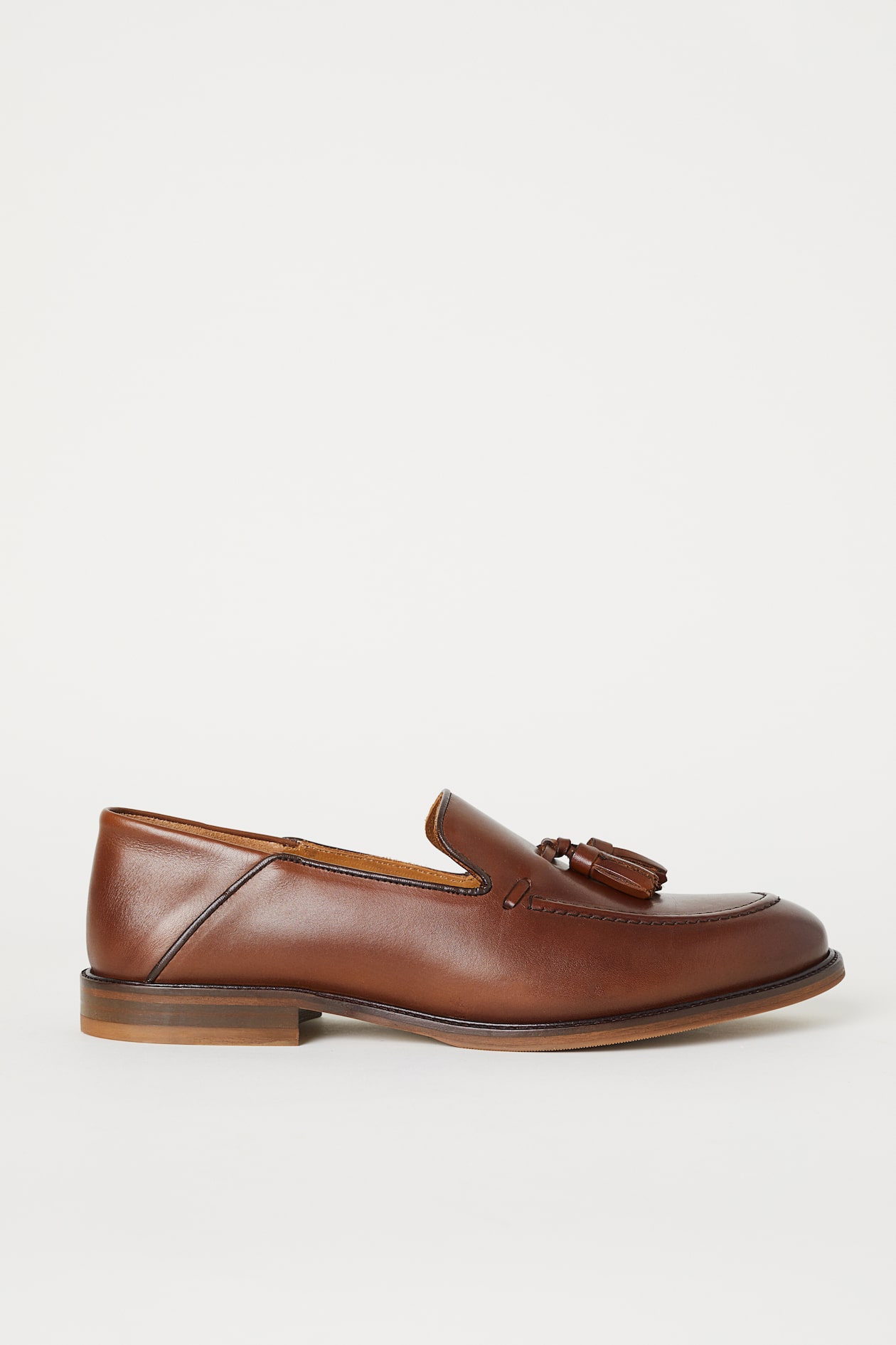 Loafer aus Leder - Niedriger Absatz - Braun - Men | H&M DE