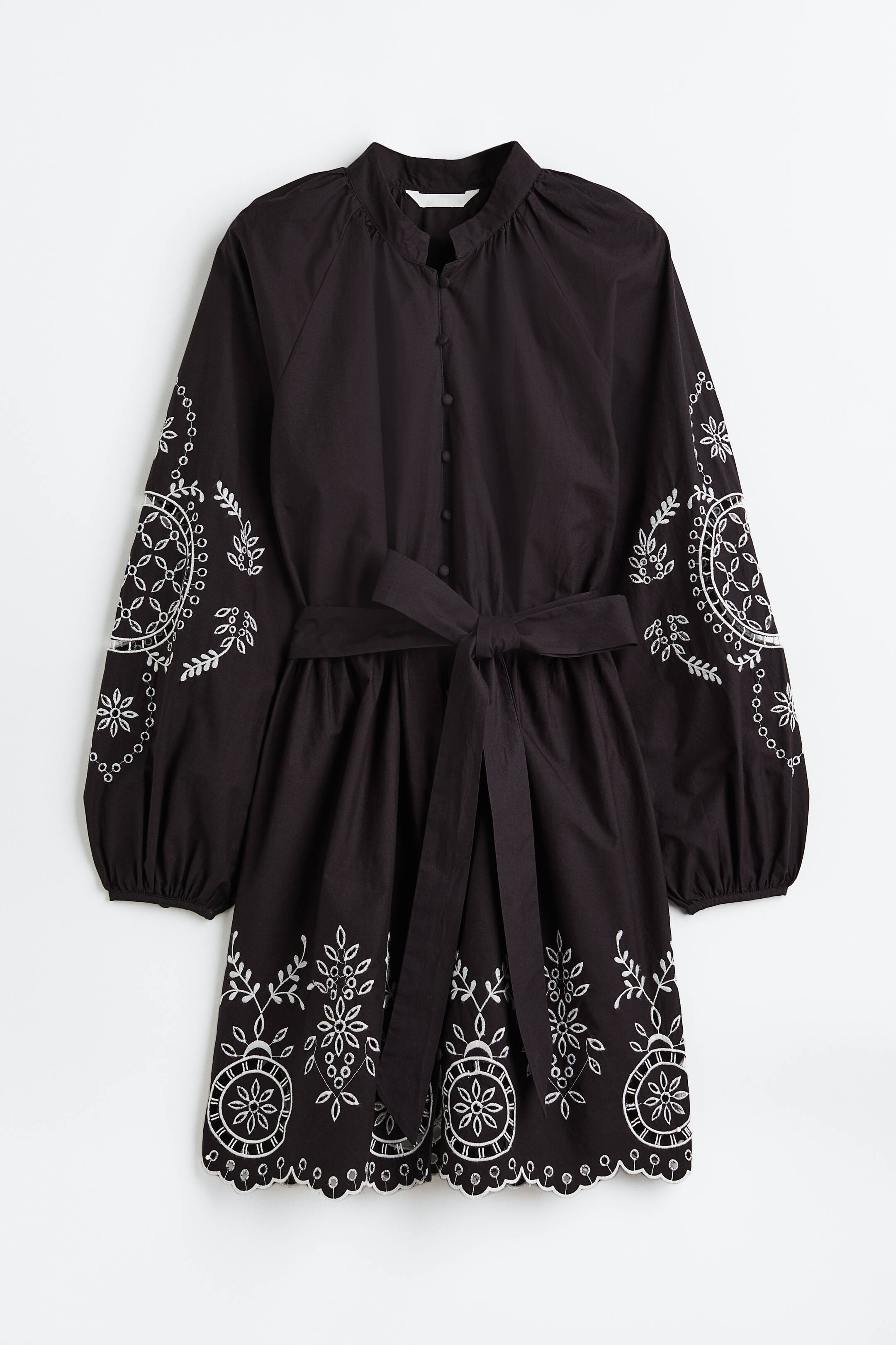 Xem ảnh lớn hơn: Váy thêu - Màu đen/Thêu - Ladies | H&M VN 1