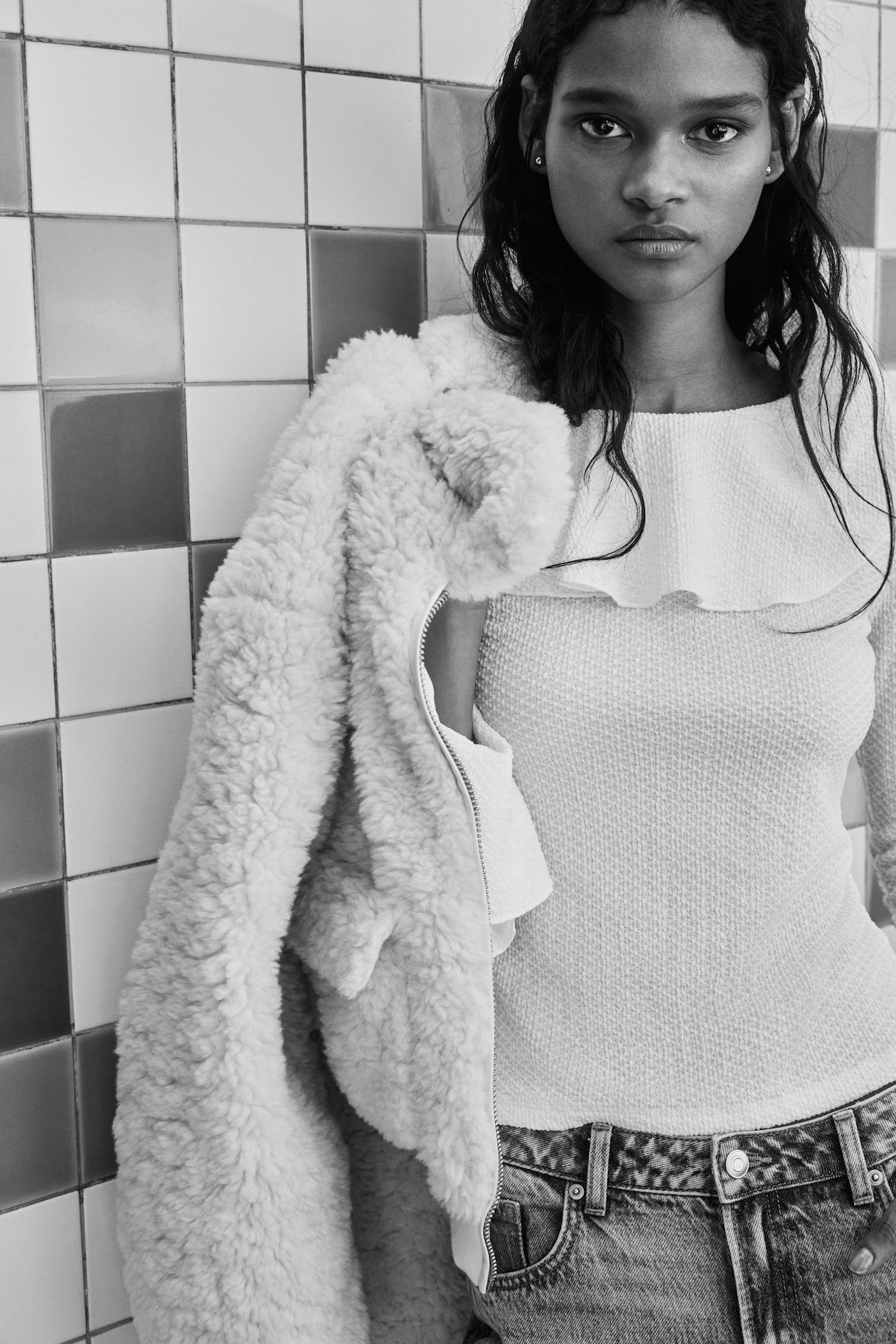 Flounce-Trimmed Top - image 4