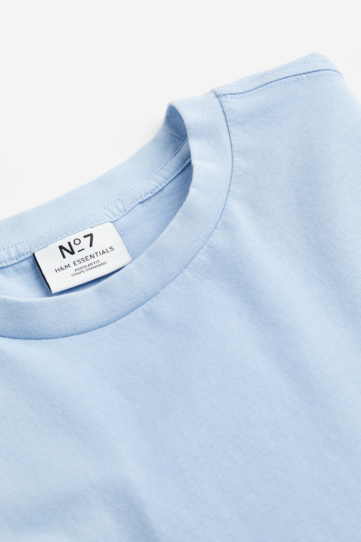 Regular Fit Tee - Light blue/Black/Light beige - 2