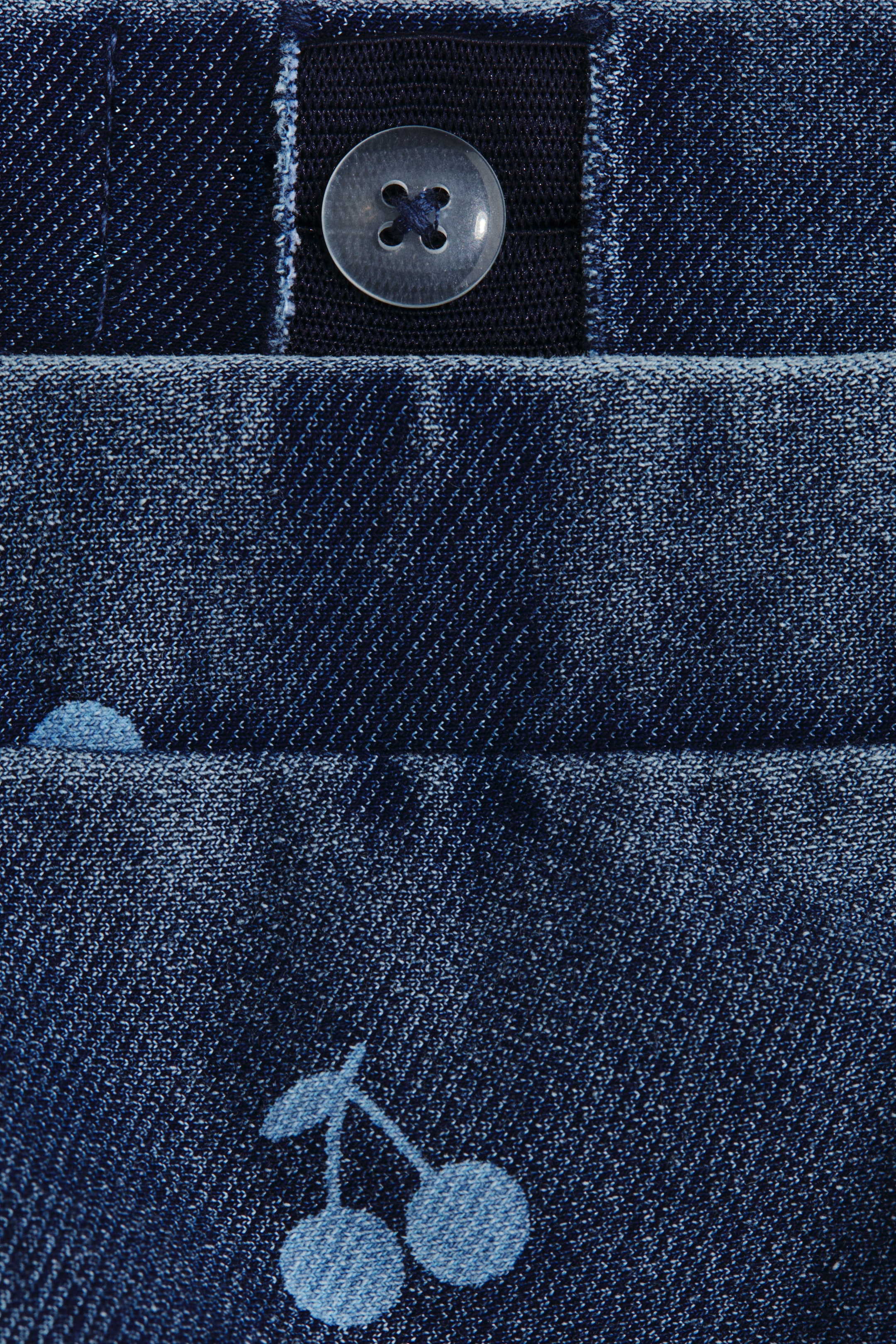 Детские джинсы H&M Wide Denim-Look Jeggings — фото 2