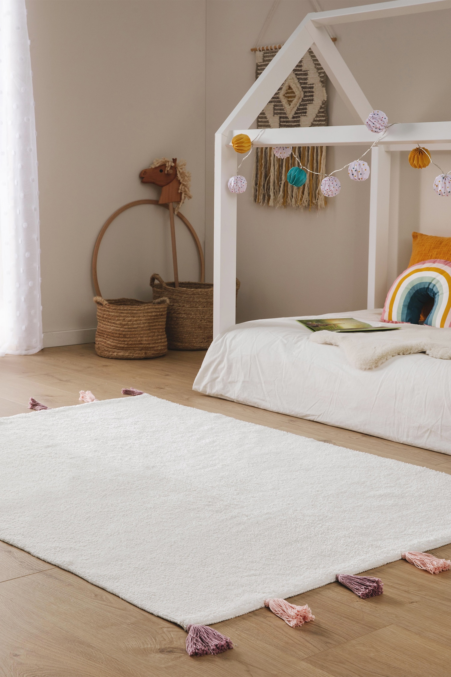 Tapete Lavável Para Crianças Malu - Rose