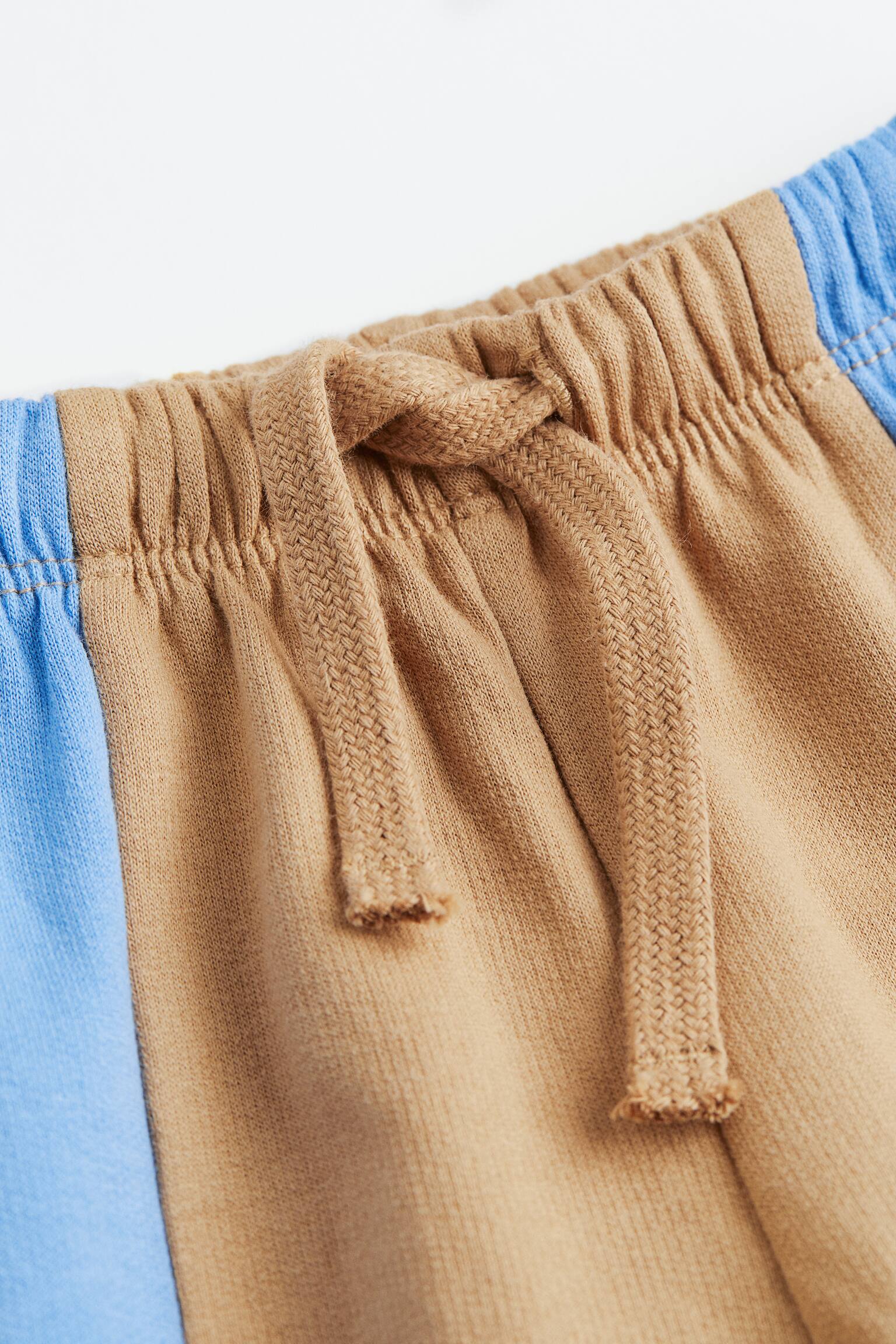 Joggers - Light beige/Block-coloured - 2