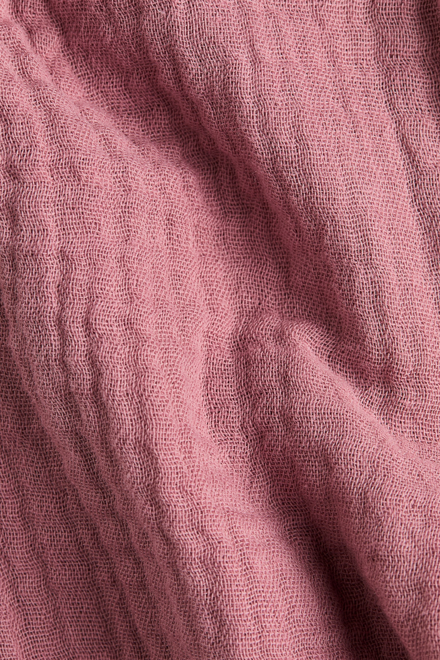 Детские брюки H&M Cotton Muslin, цвет: Пыльный розовый — фото 5
