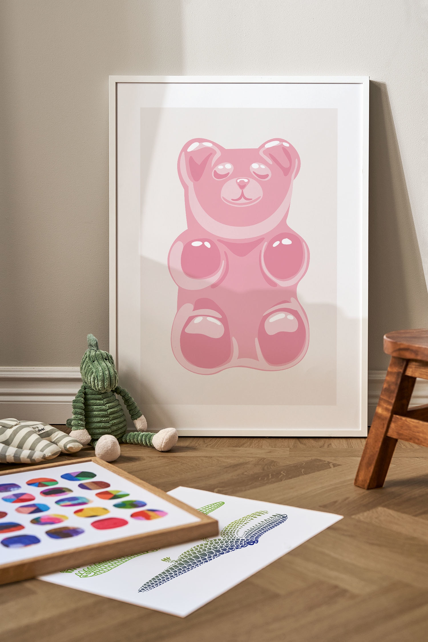Gummy Bear Poster - Rosa