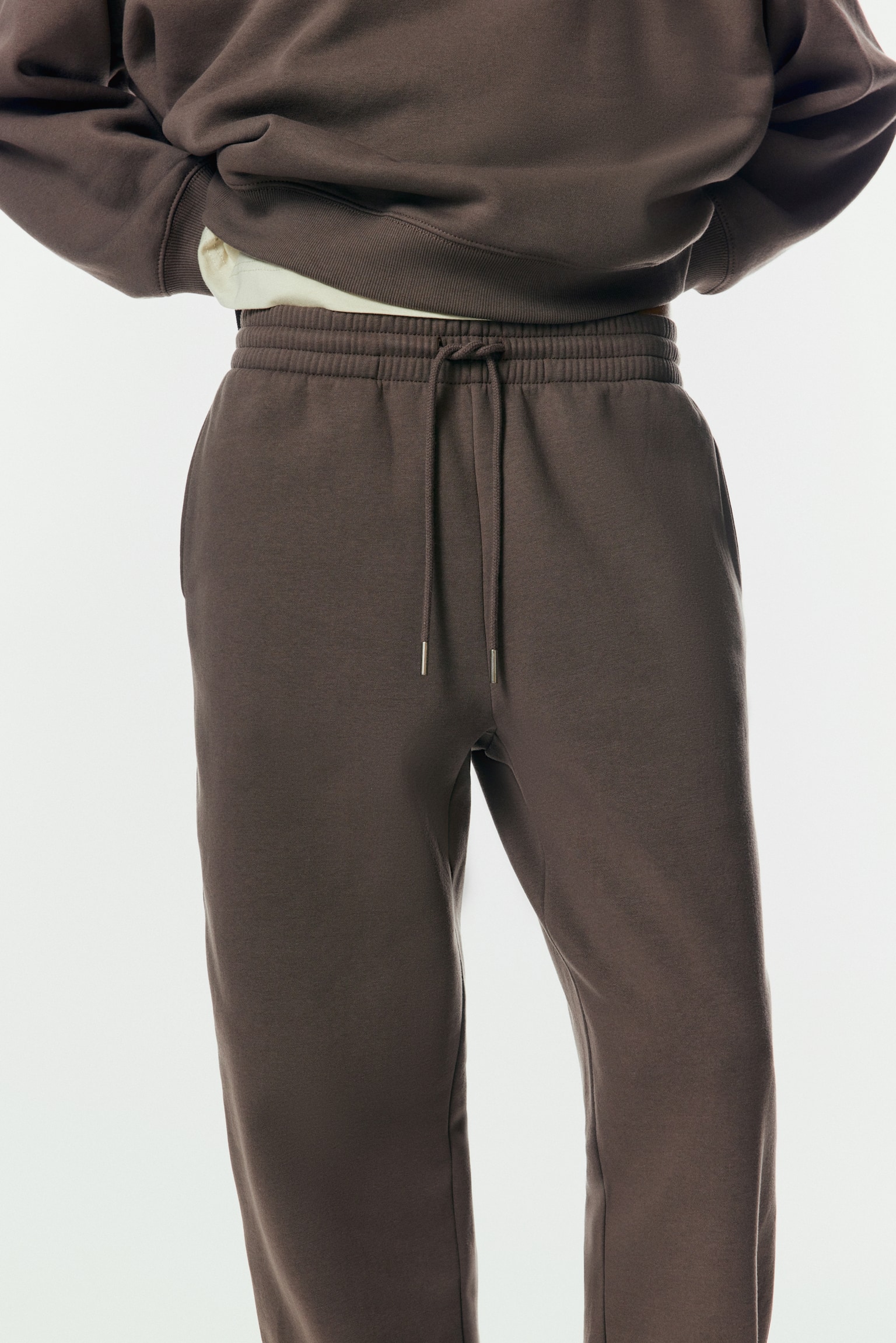 Pamutkeverék melegítőalsó, - Sötét szürkésbézs/Fekete/Világosszürke melír/Szürke melír/Világos khakizöld/Szürke/Dark forest green/Világosbézs/Sötétbézs/Dark brown - 4