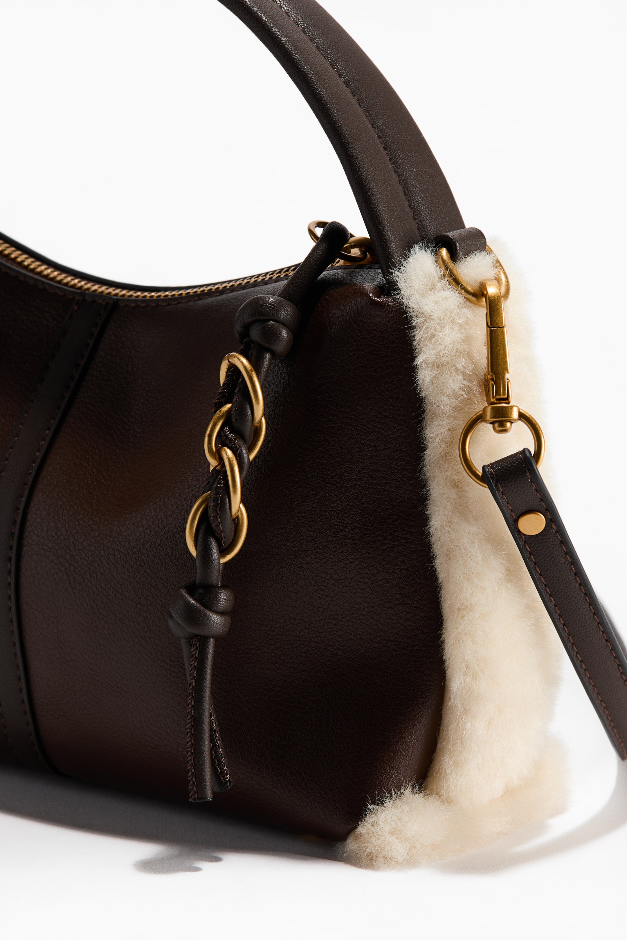 View larger image: Crossbody bag - Dark brown - Ladies | H&M SG 3