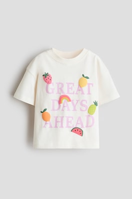 T-shirt med tryck
