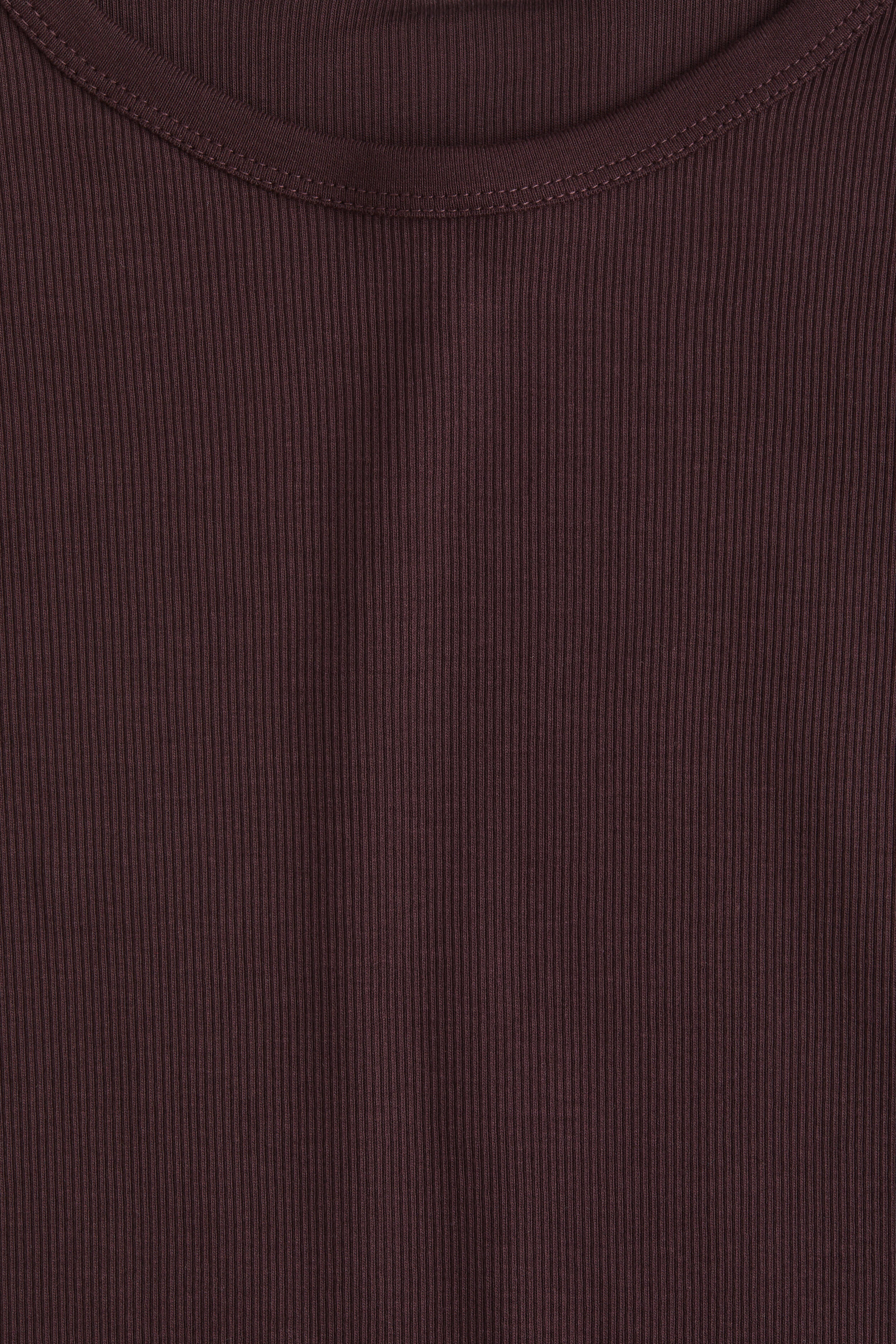 Essentials 2 T-Shirt Donna A Maniche Lunghe, A Costine, Slim Fit, Scollo Rotondo - Pacco Da 2, Morbido Cotone Modal