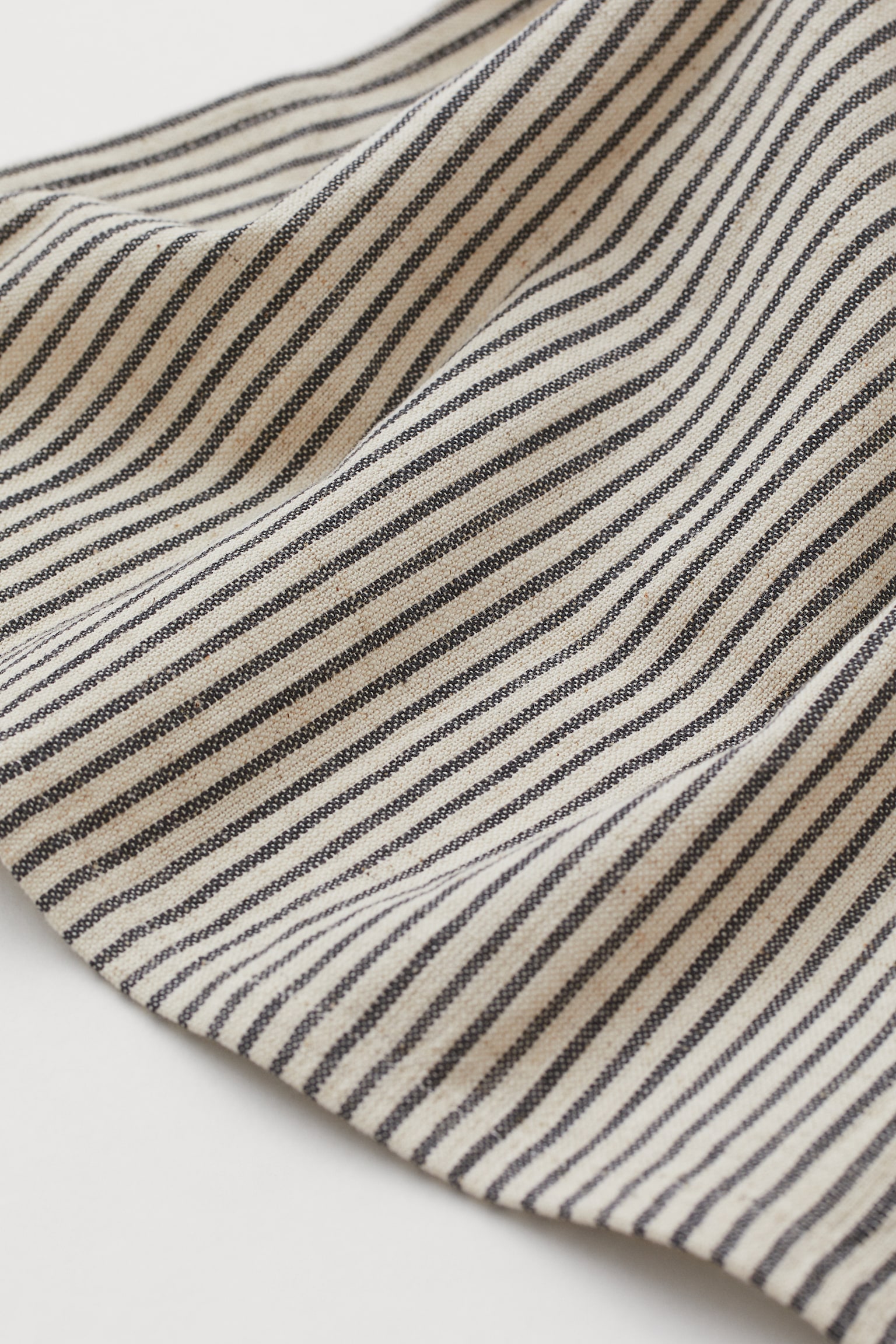 2-pack linen-blend napkins - Light beige/Striped - 6