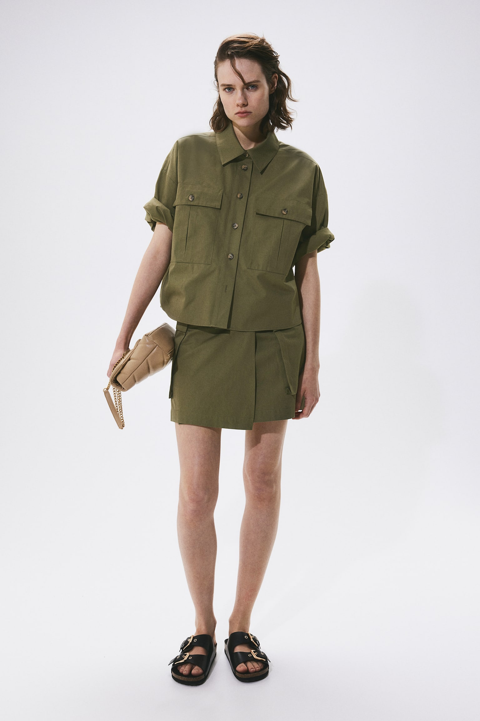 Utility shirt - Khaki green - 6