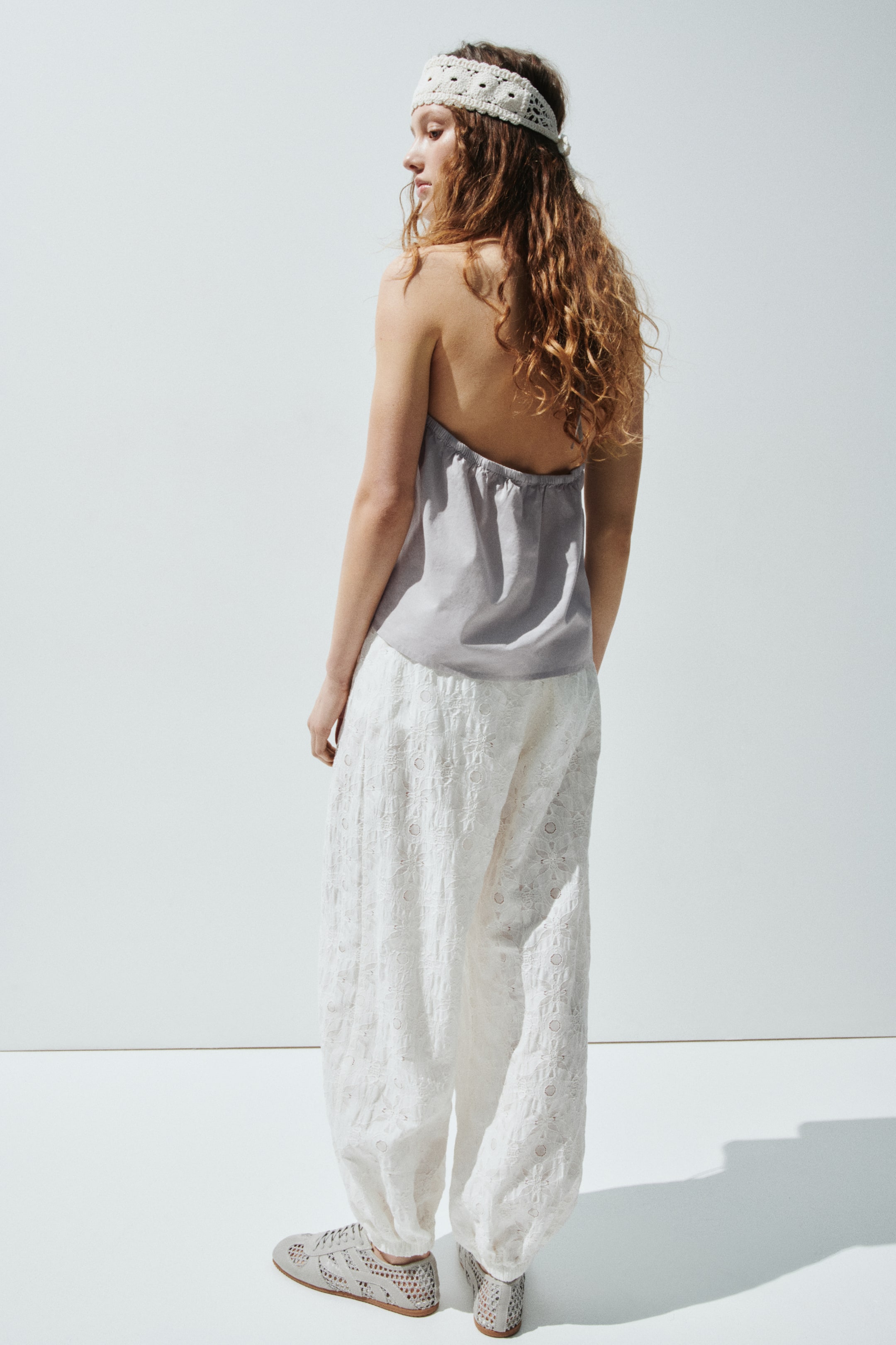 Cotton Halterneck Top