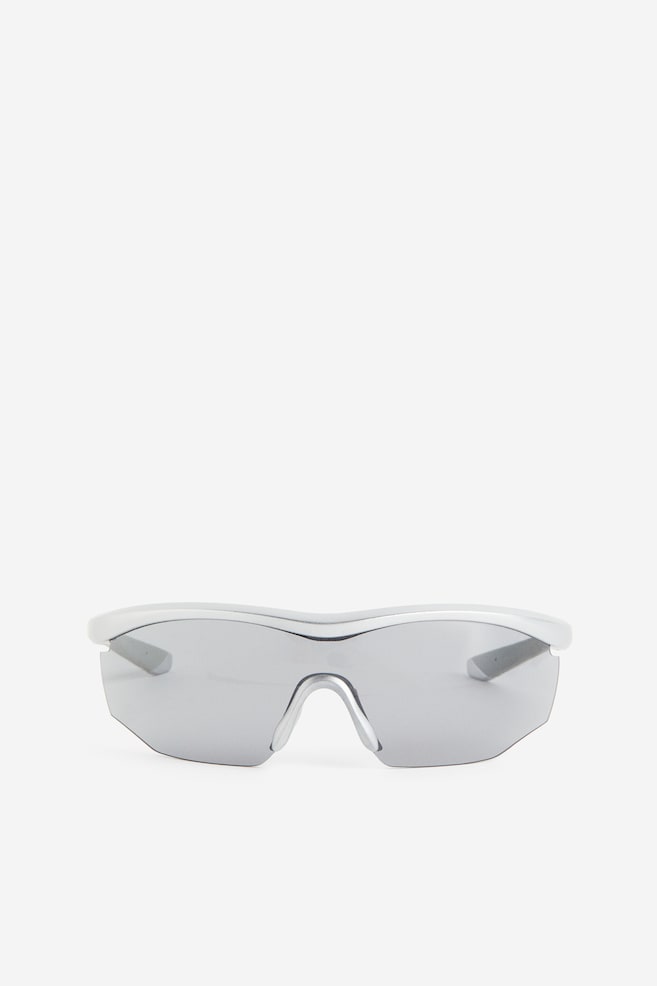 Sport-Sonnenbrille - Silberfarben - 1