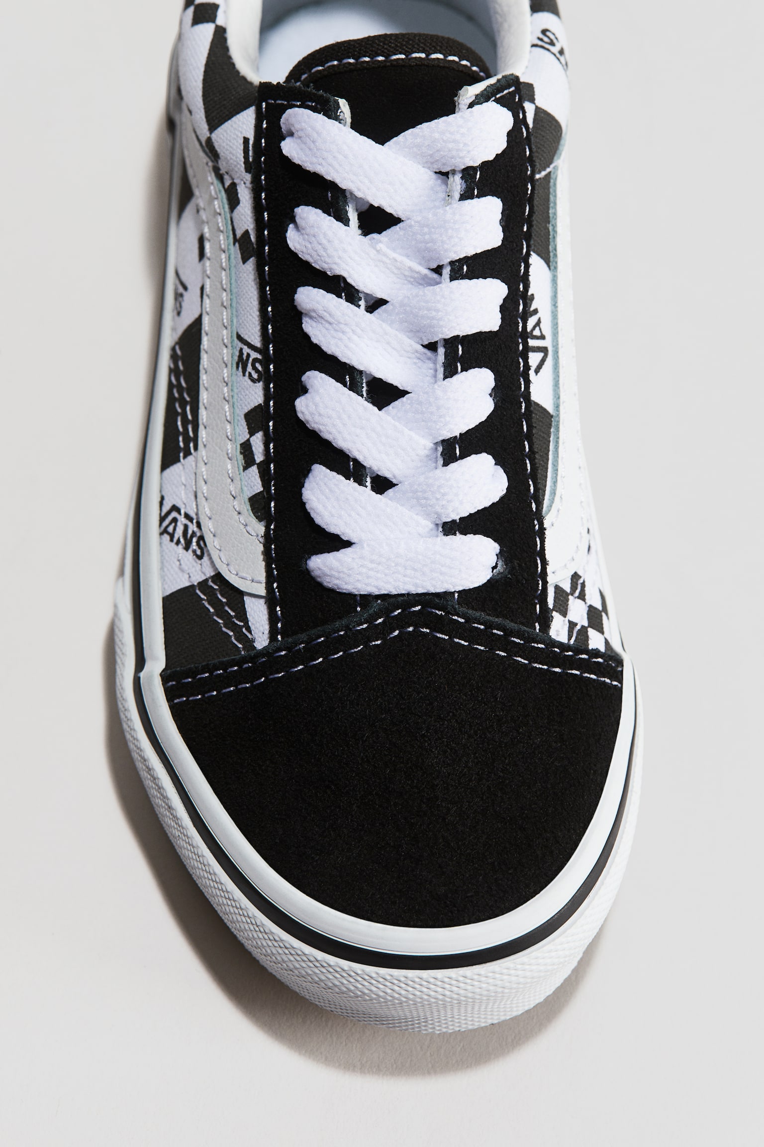 Oldskool - Logo Check Black/tru - 2