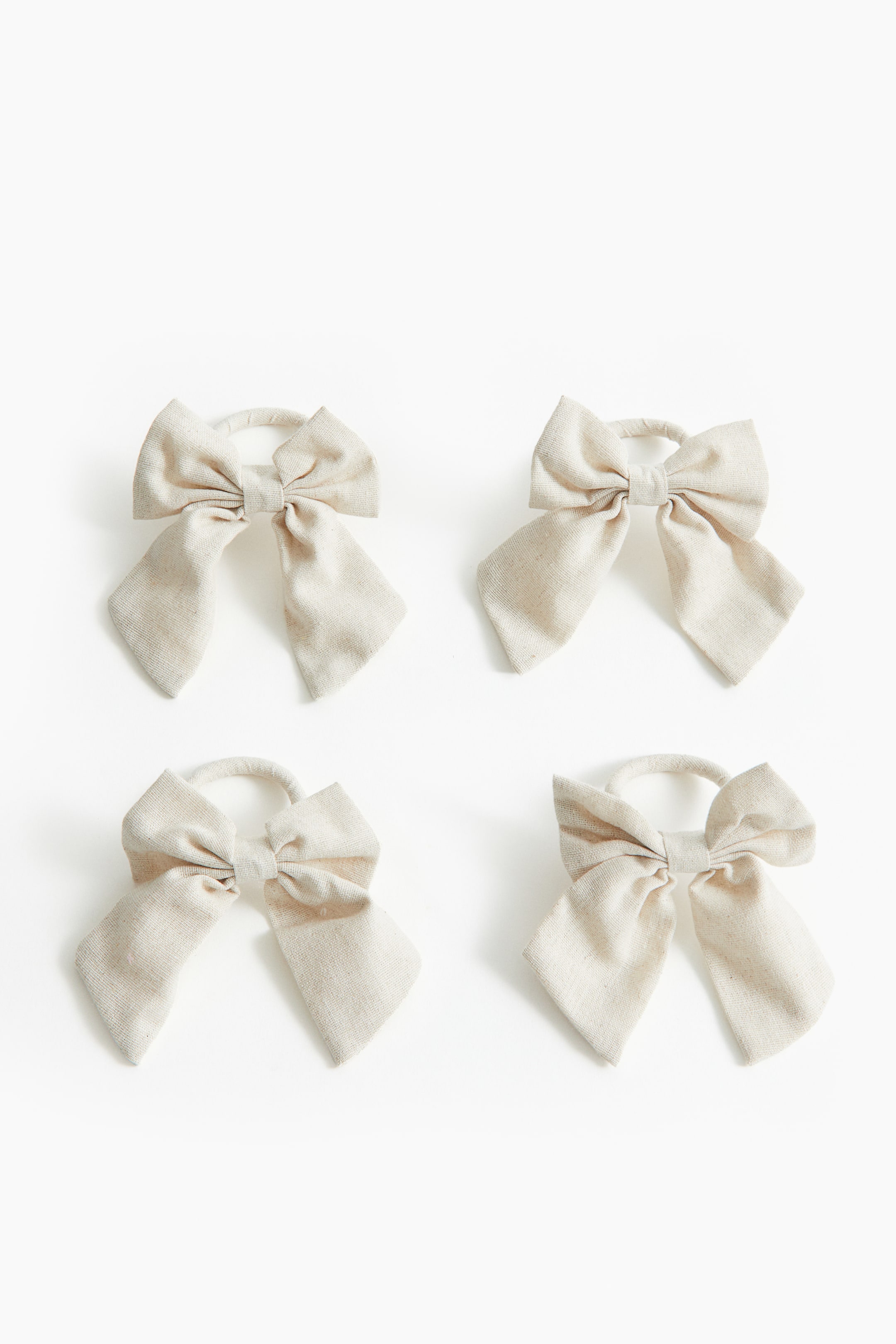 4-pack Bow Napkin Rings