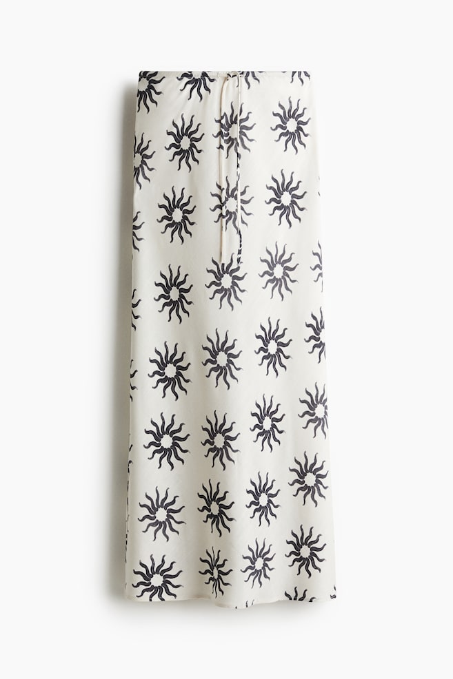Maxi skirt - White/Suns/Black - 1