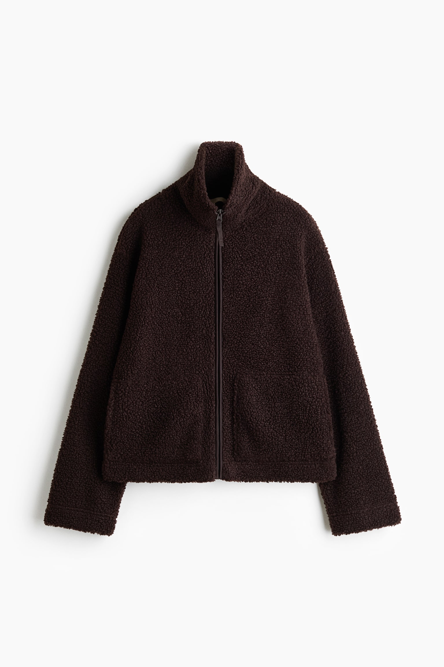 Teddy jacket - Dark brown