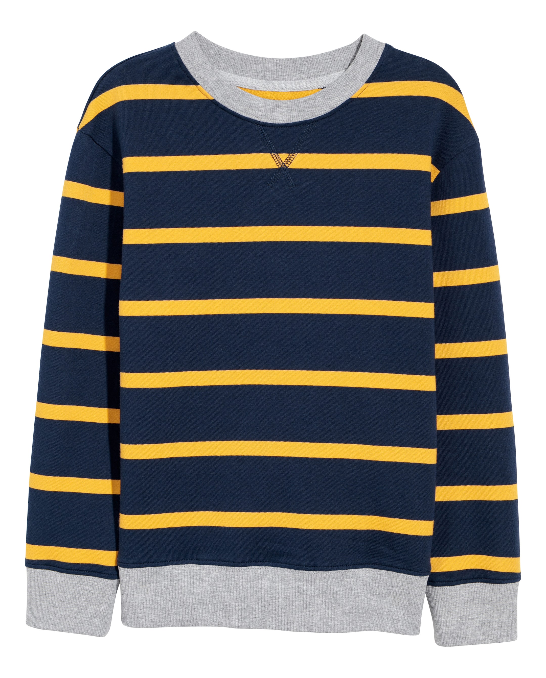 Zobacz większy obraz: Bluza - Ciemnoniebieski/Paski - Dziecko | H&M PL 1