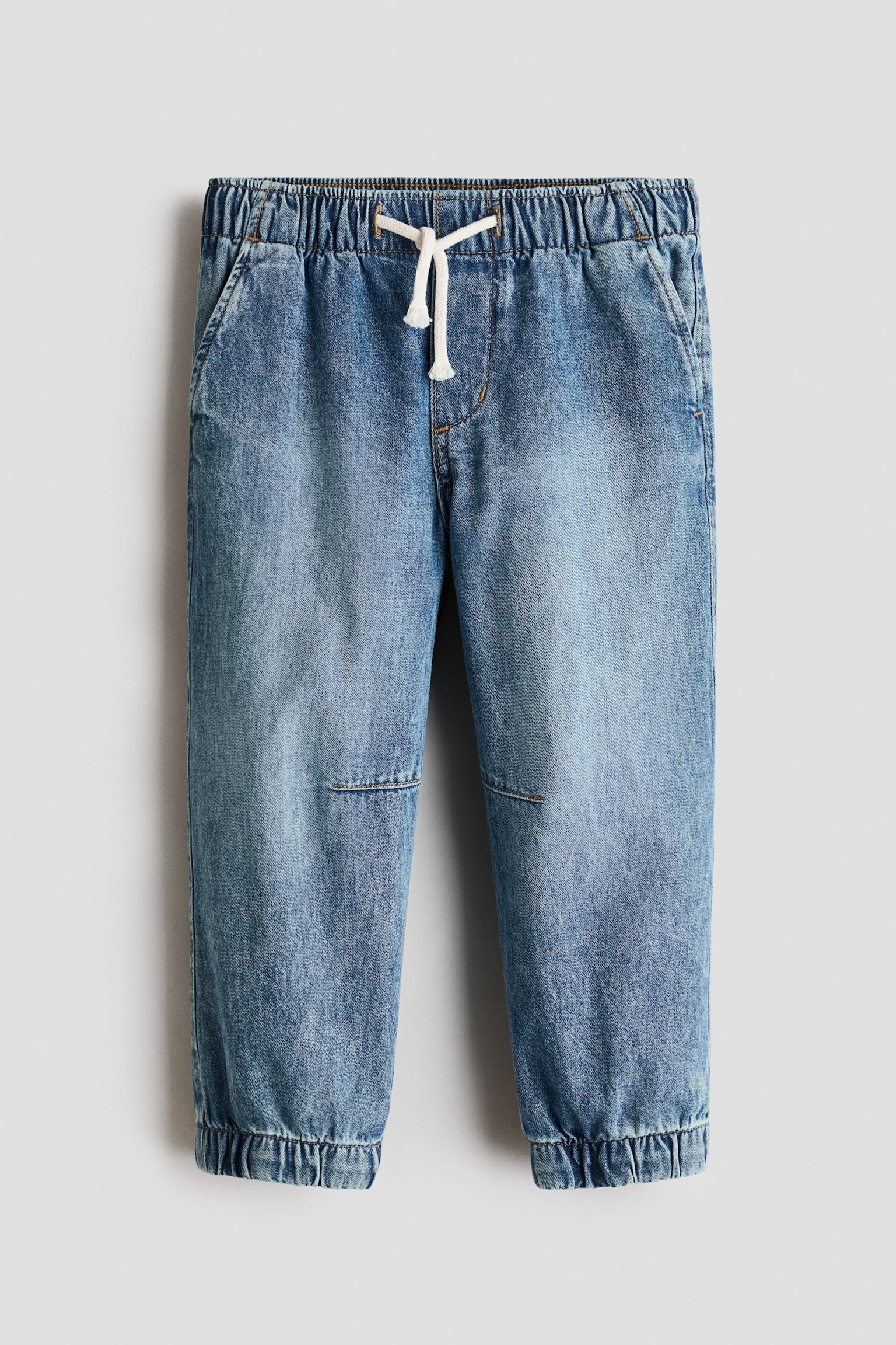 Džínové kalhoty jogger - Denim blue - 1