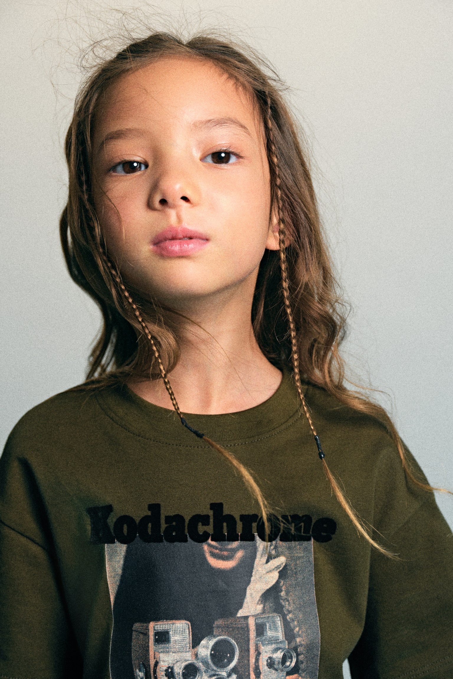 圖案棉質T恤 - 深卡其綠/Kodak/白色/Kodak/黑色/Kodak - 5